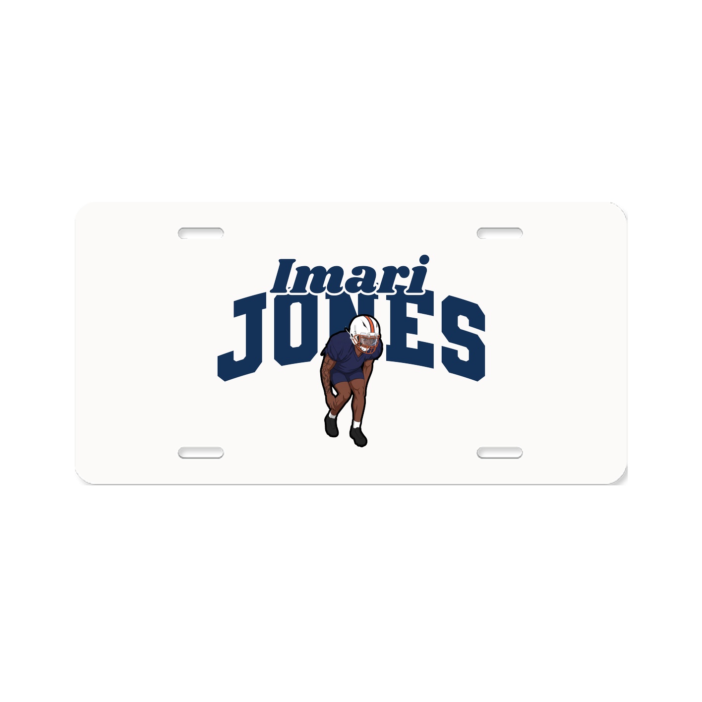 License Plate — Signature Arch in Classic