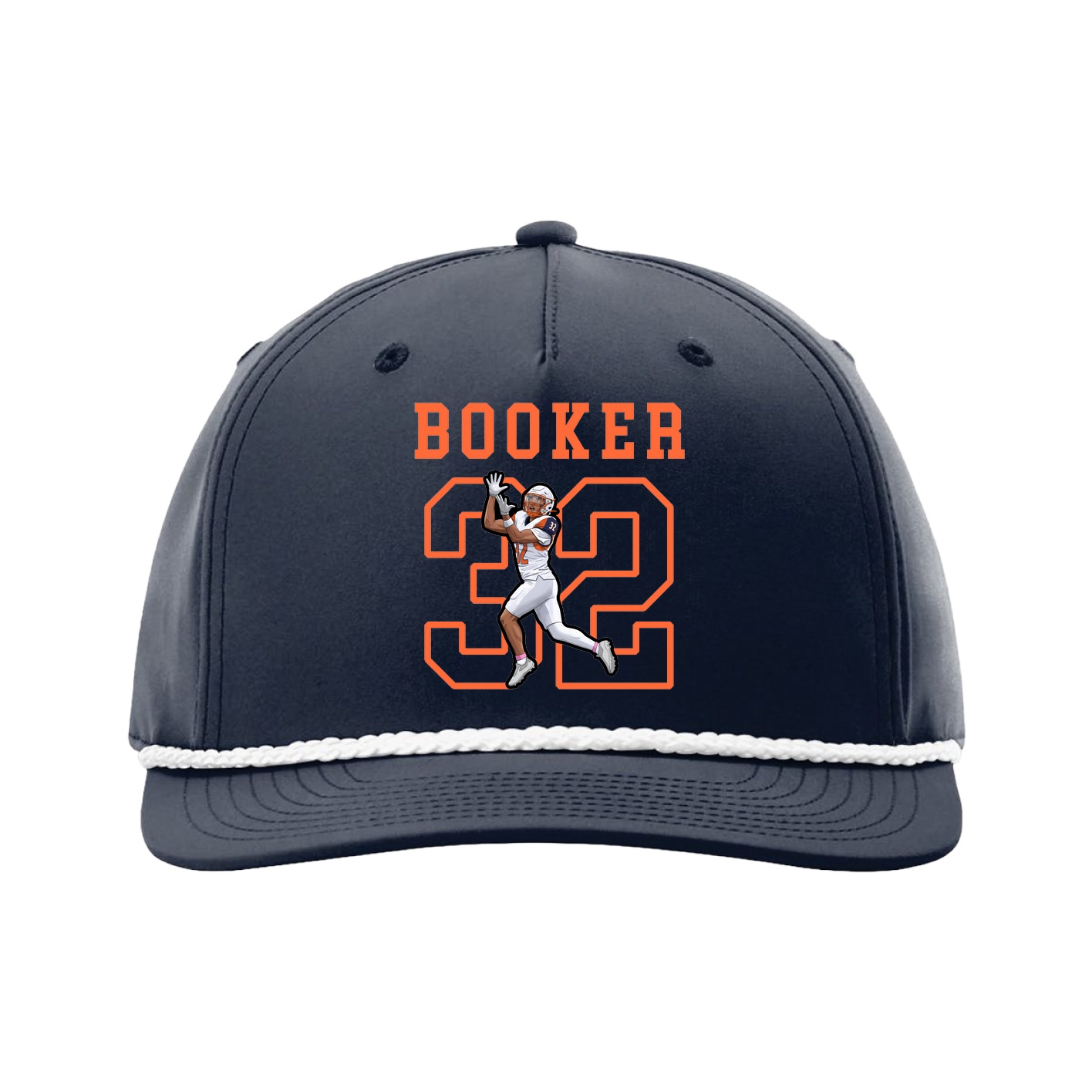 Five-Panel Classic Rope Cap — Shirsey in Navy
