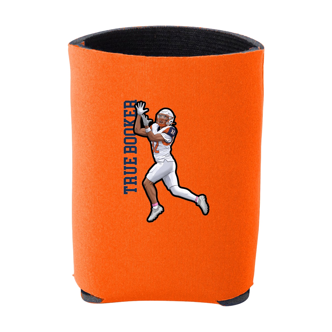 Can Holder — Name Vertical in Orange