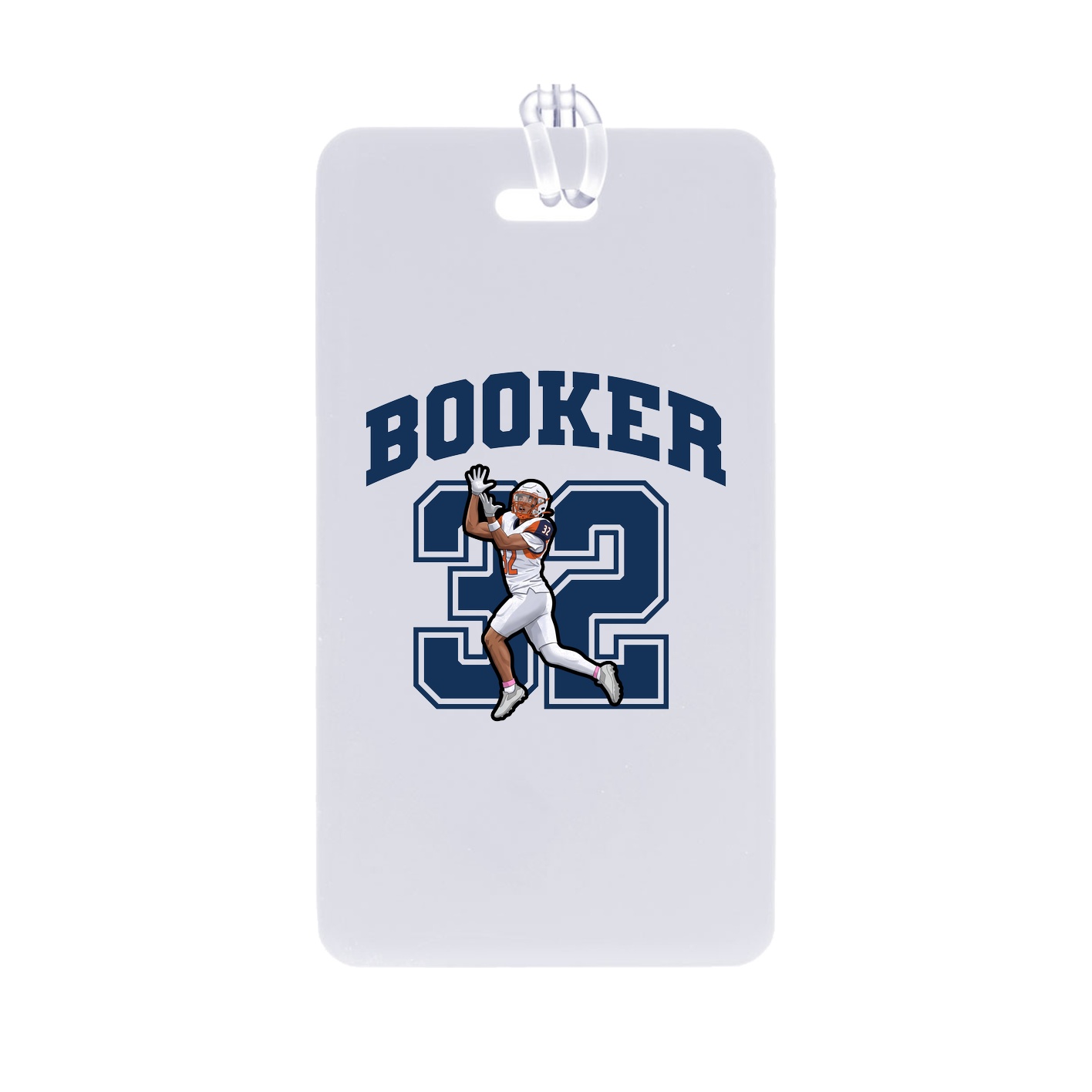 Bag Tag — Number in Classic