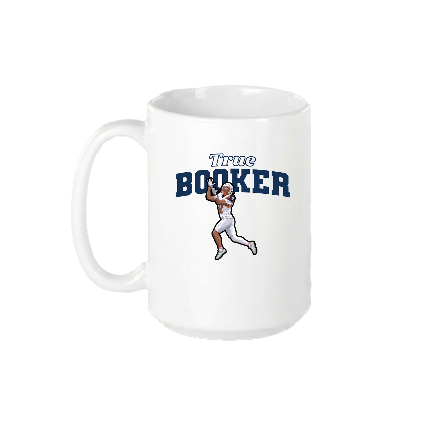 15oz Coffee Mug — Name Arch in White