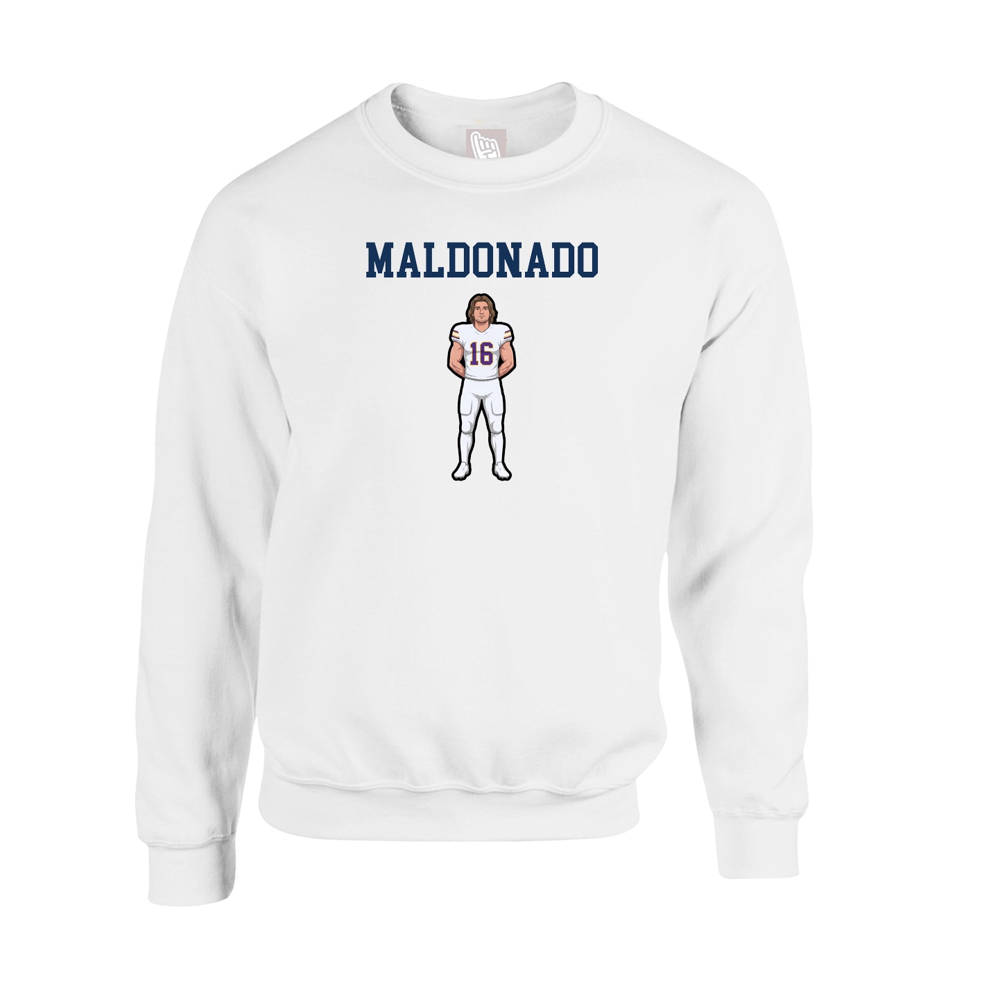 Fleece Crew — Shirsey in White