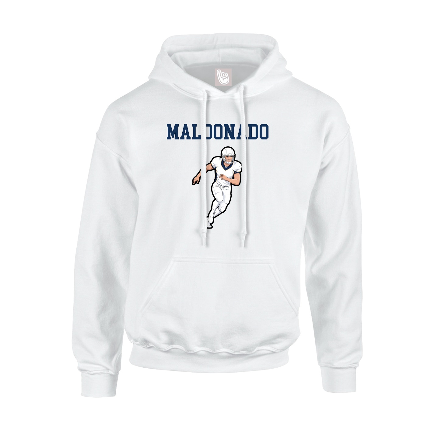 Youth Hoodie — Shirsey in White