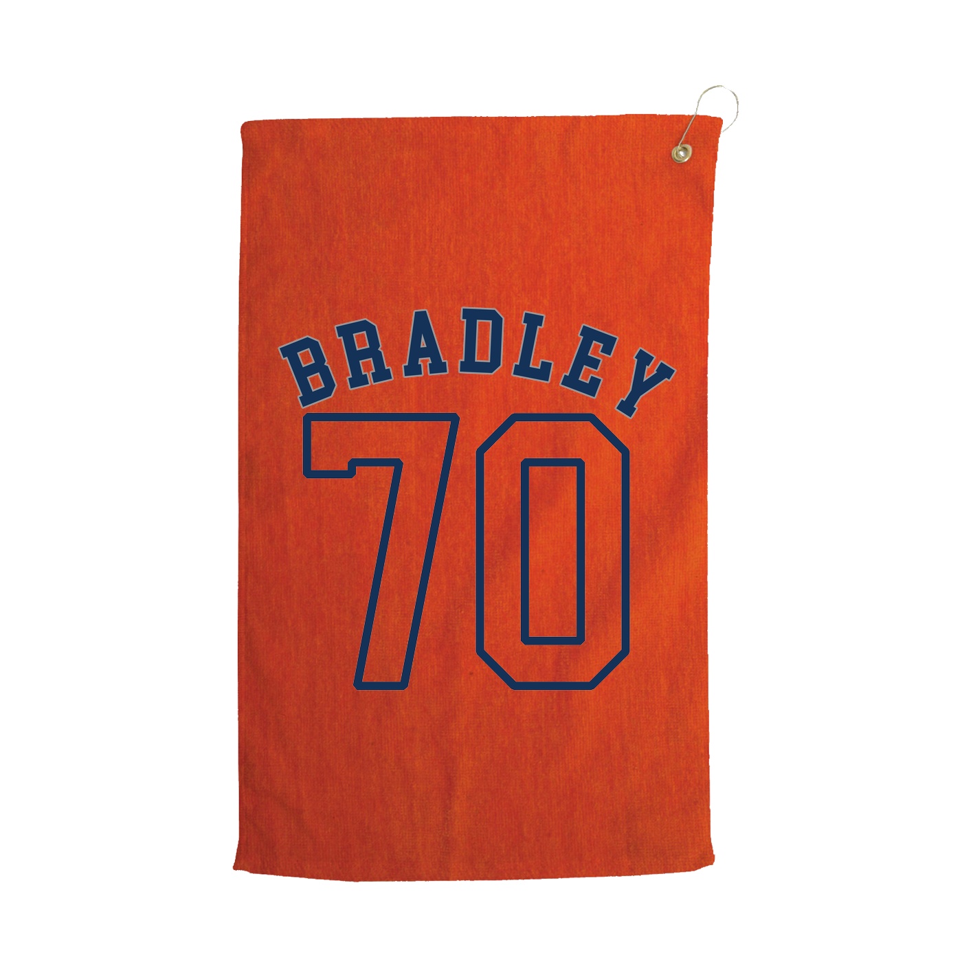 Golf Towel — Shirsey Arch in Orange