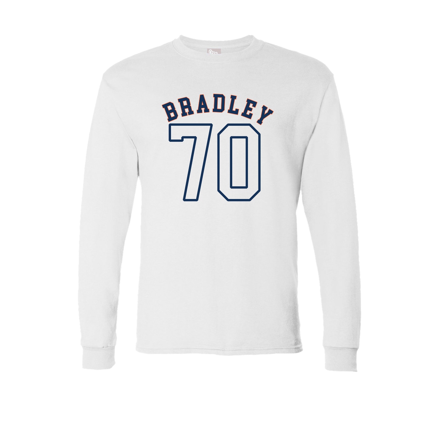 Long Sleeve Tee — Shirsey Arch in White