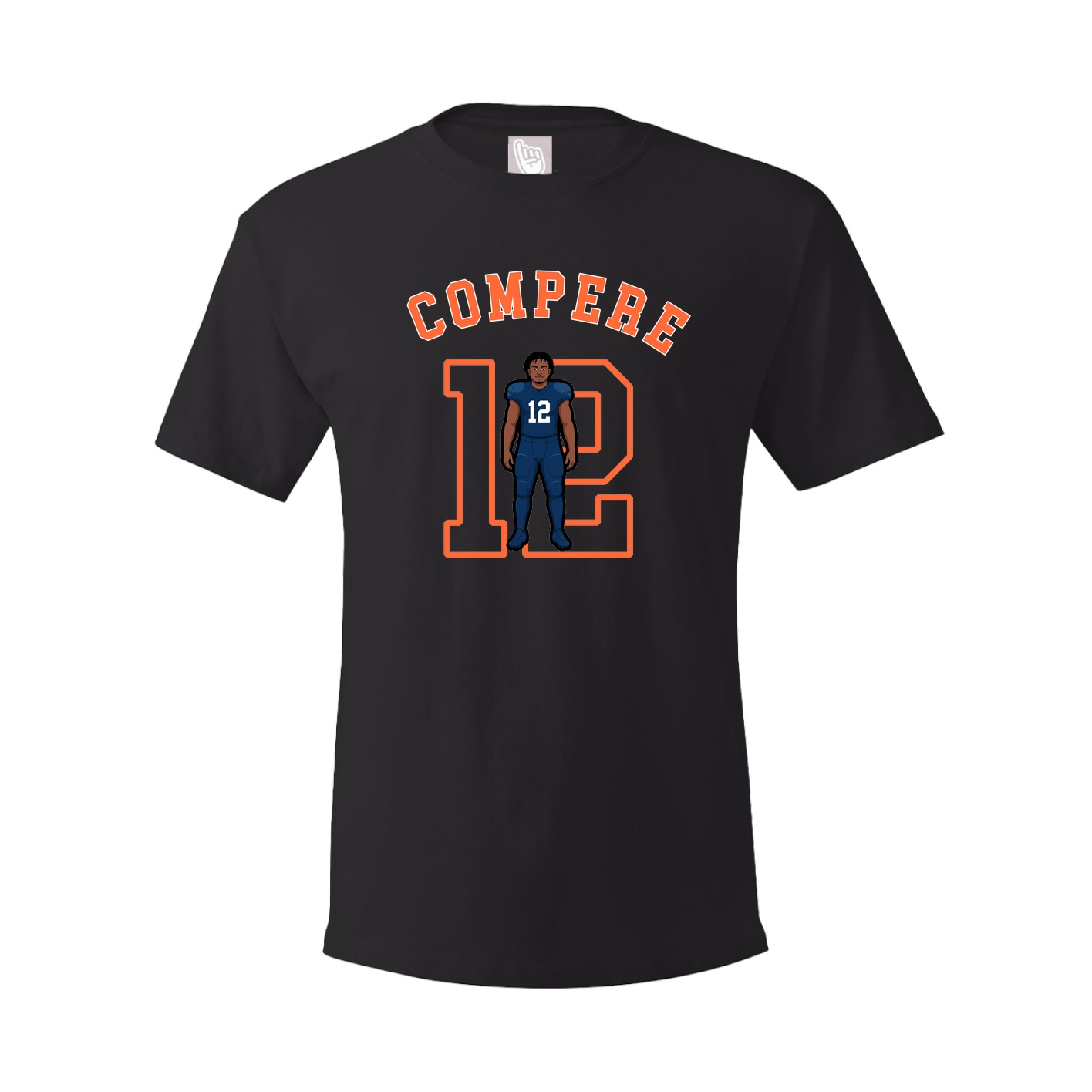Youth Tee — Shirsey Arch in Black