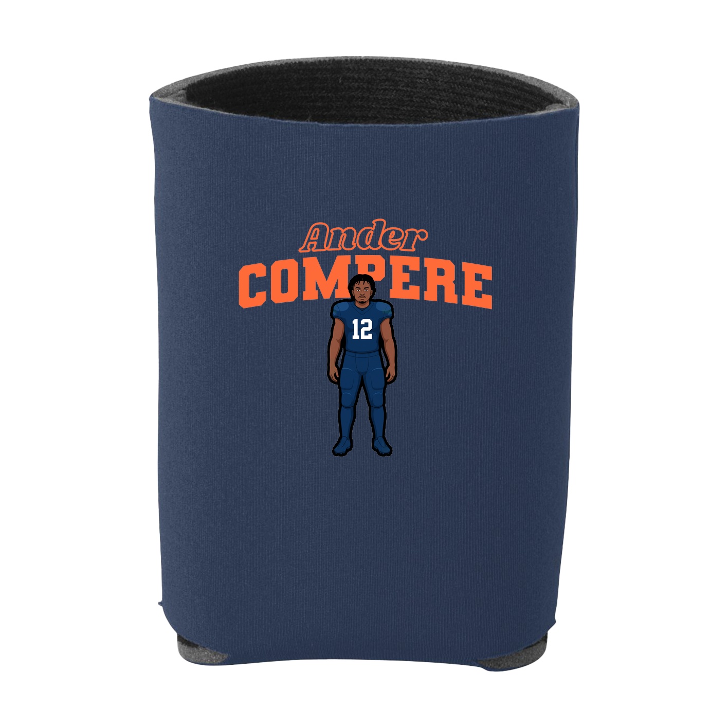 Can Holder — Name Arch in Navy