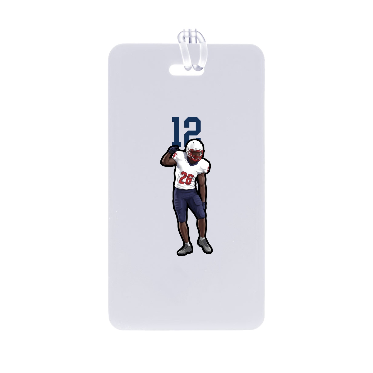 Bag Tag — Number Top in Classic