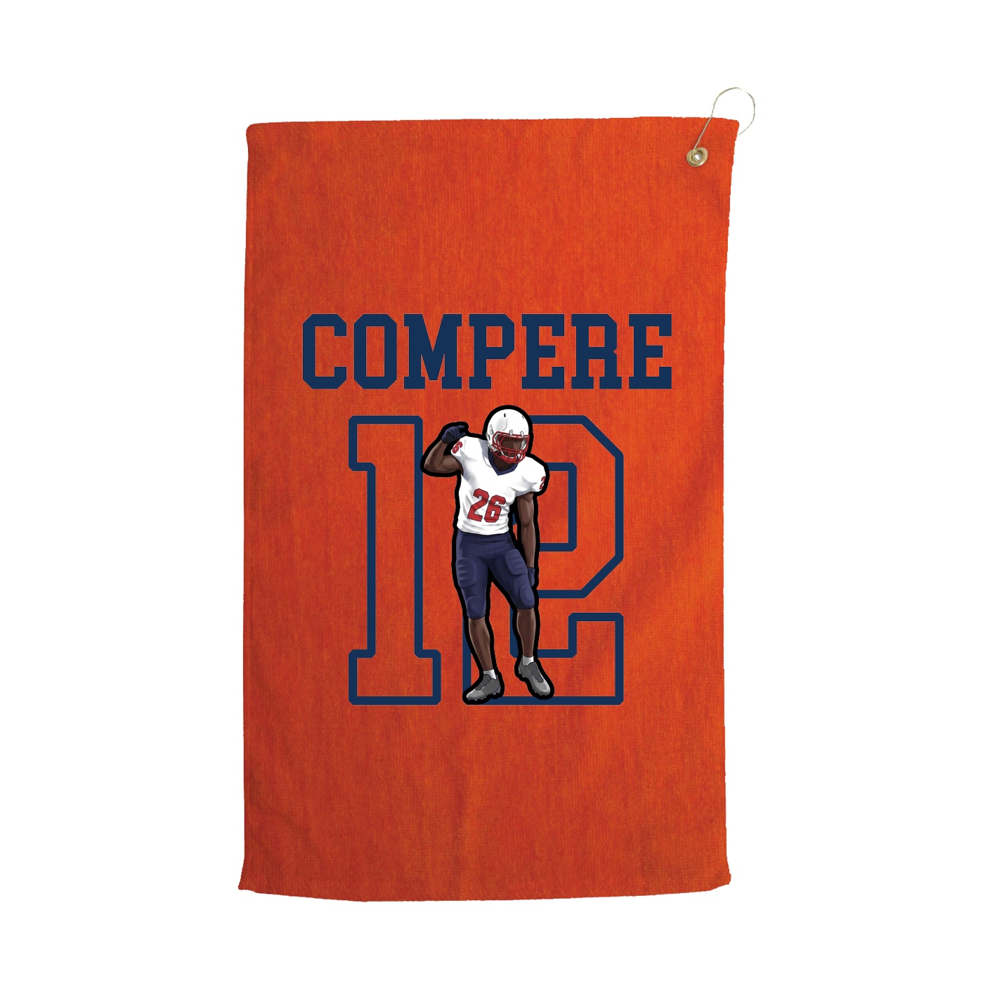 Golf Towel — Shirsey in Orange