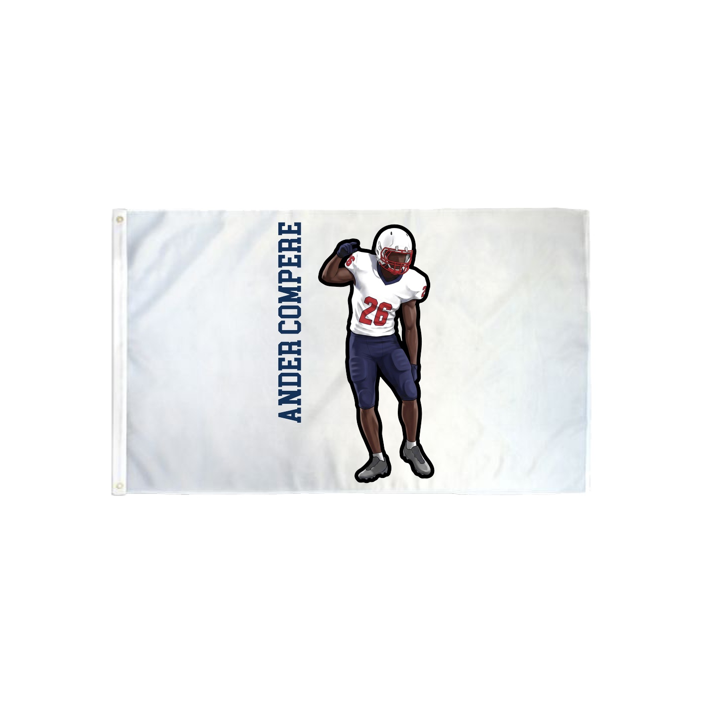 3x5 Flag — Name Vertical in Classic