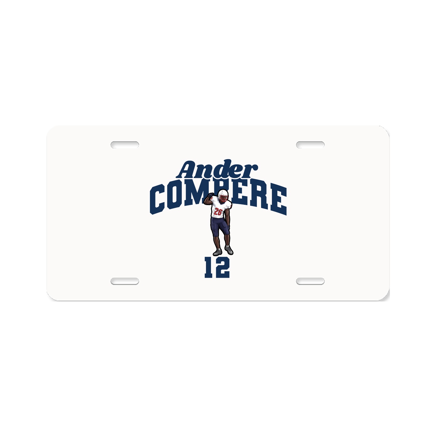 License Plate — Signature Arch in Classic