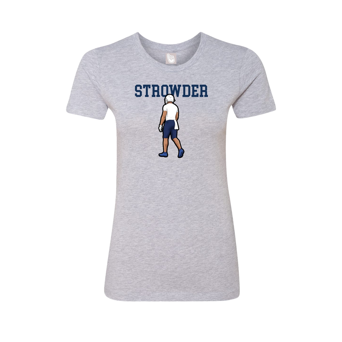 Fitted Women's Tee — Shirsey in Grey