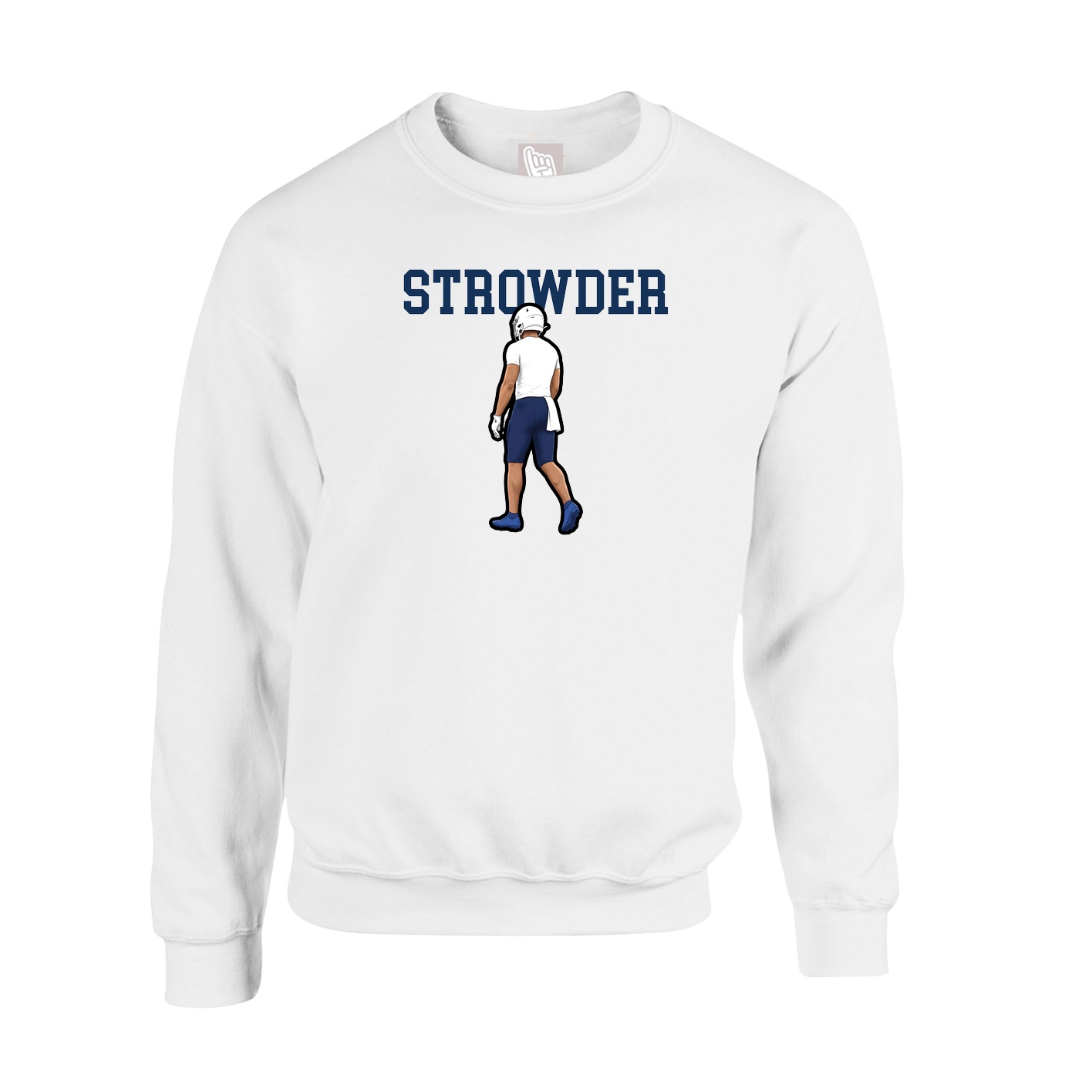 Fleece Crew — Shirsey in White