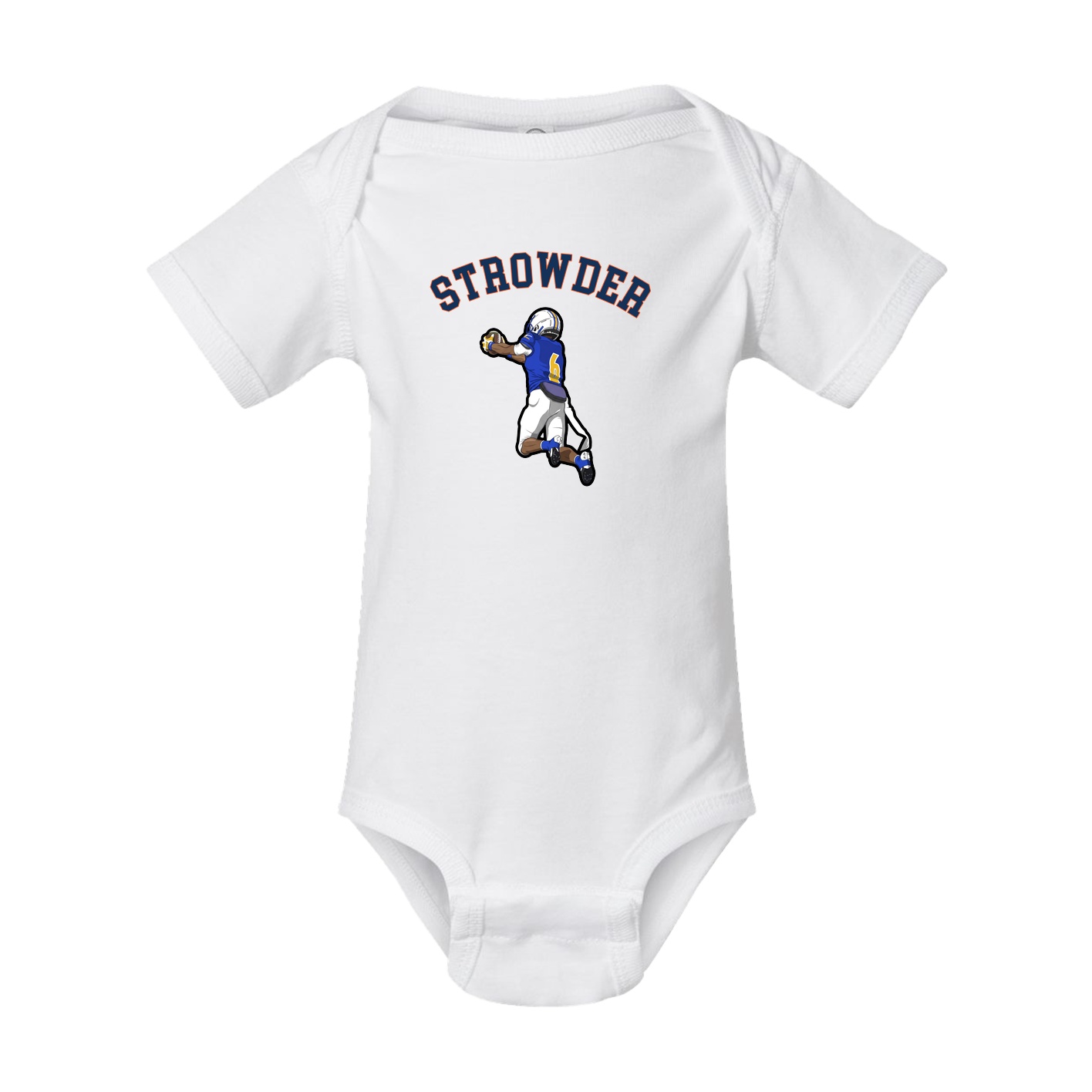 Baby Onesie — Shirsey Arch in White