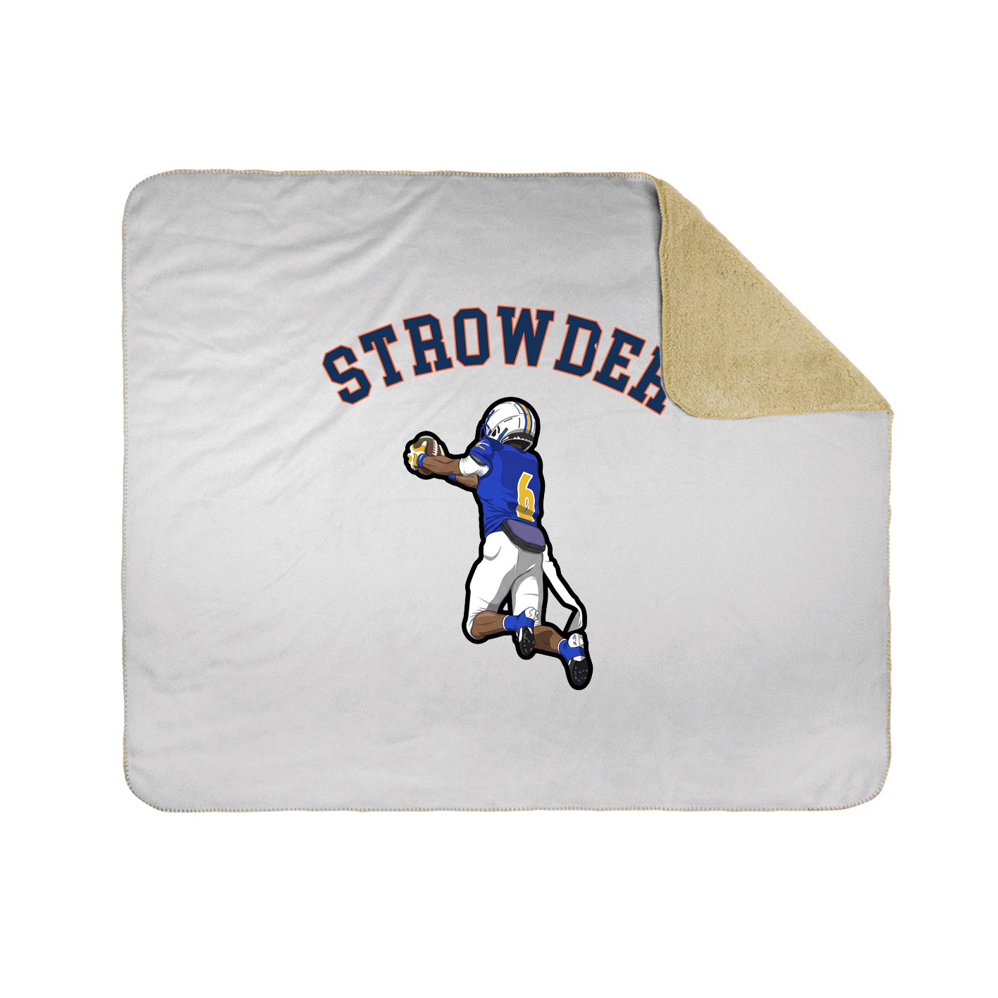 Throw Blanket — Shirsey Arch in White