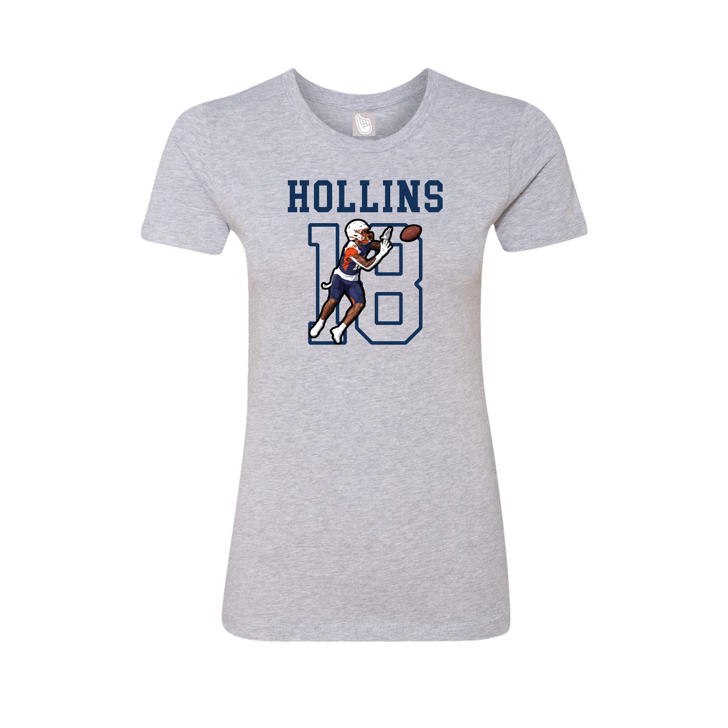 Fitted Women's Tee — Shirsey in Grey