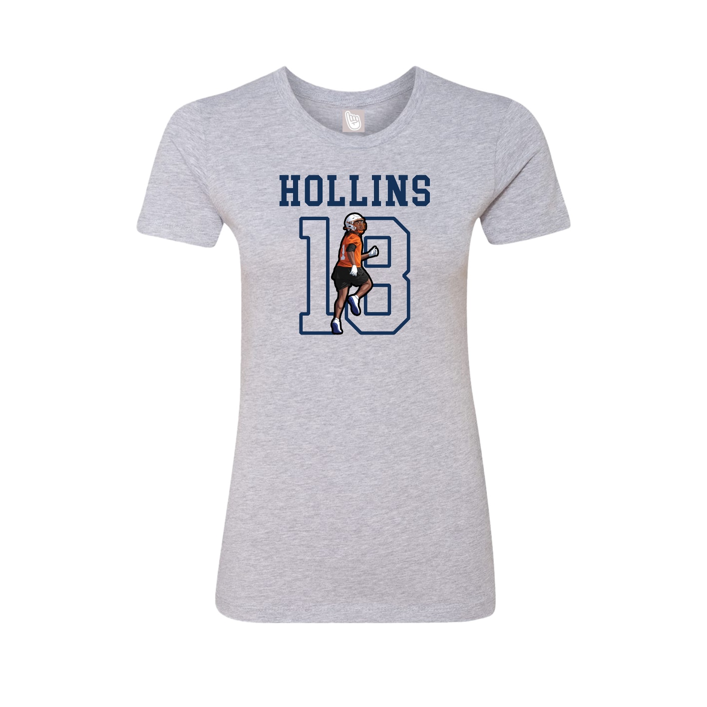 Fitted Women's Tee — Shirsey in Grey