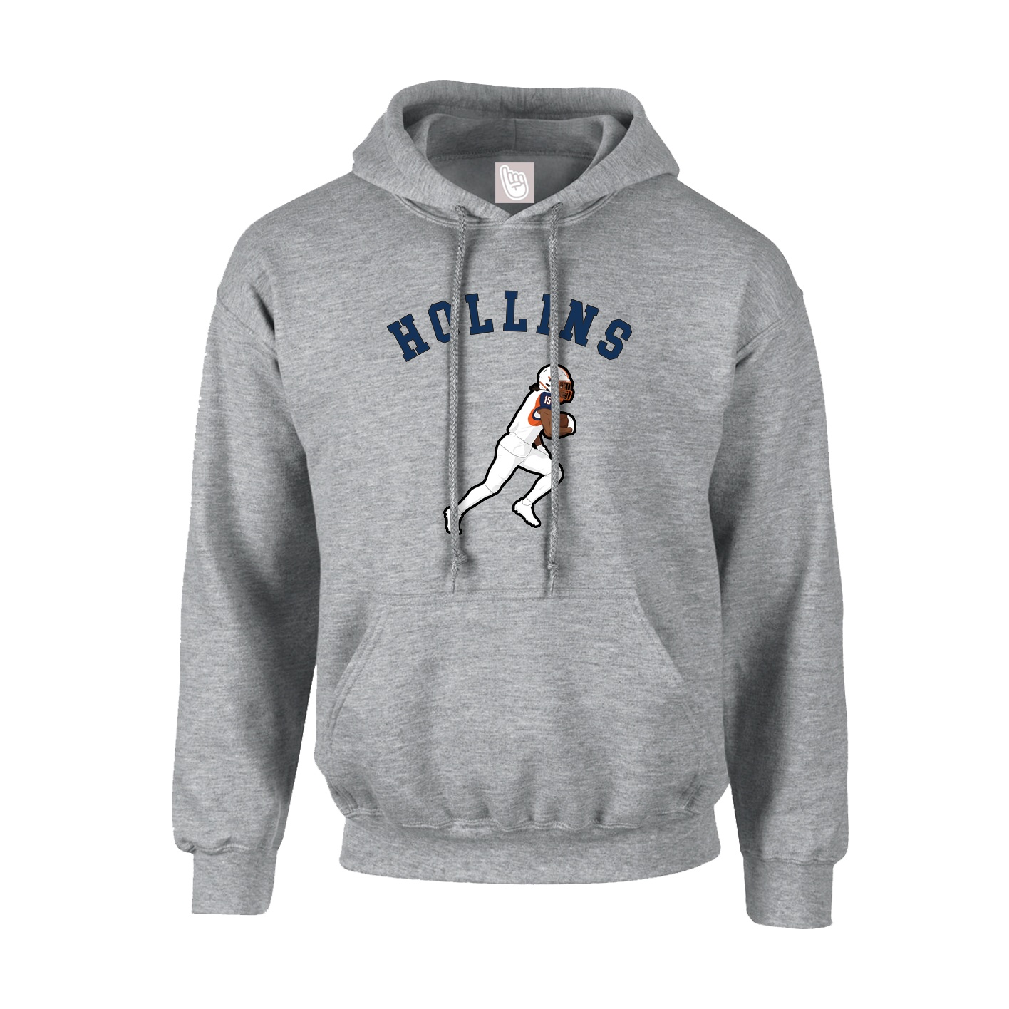 Youth Hoodie — Shirsey Arch in Grey