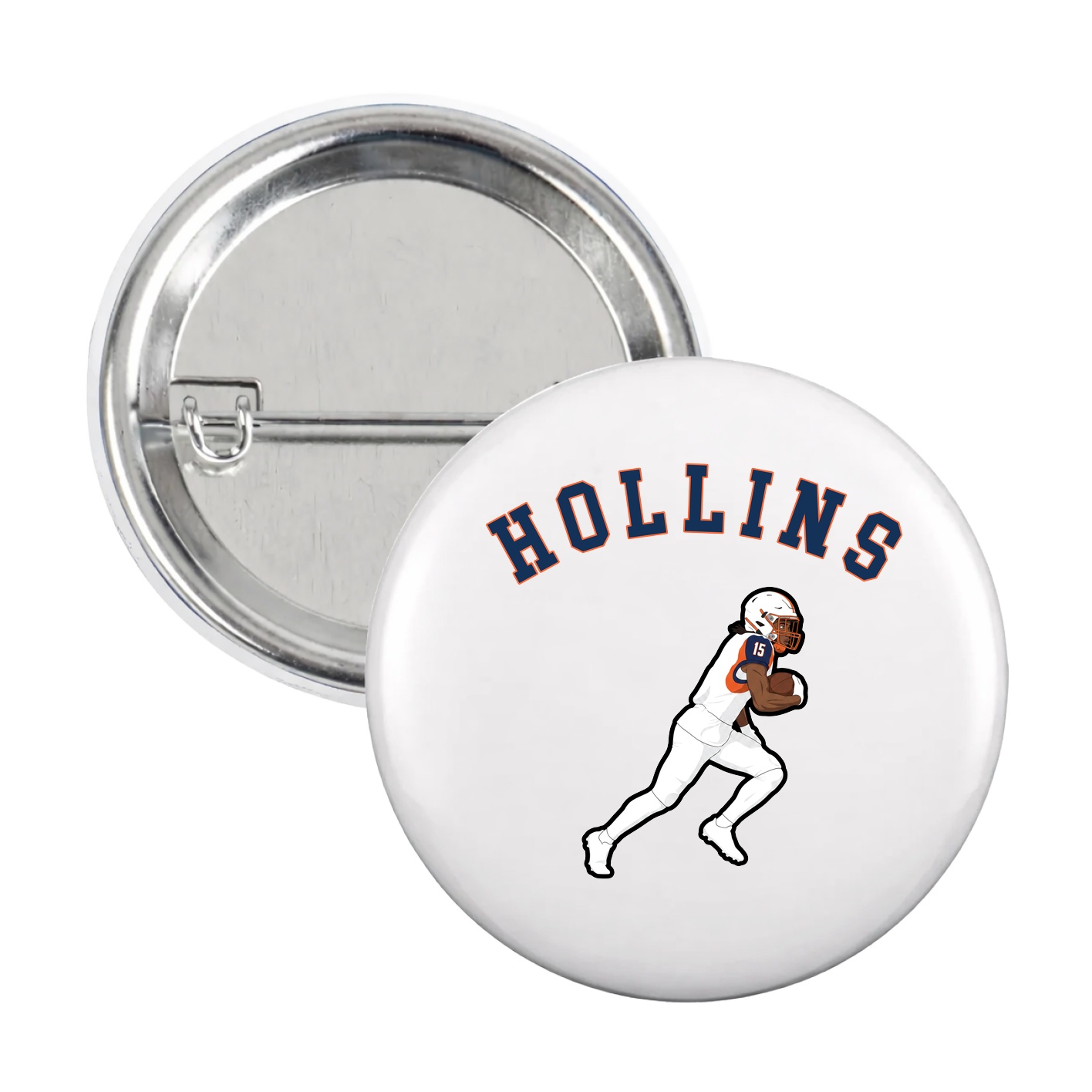 Game Day Button — Shirsey Arch in White