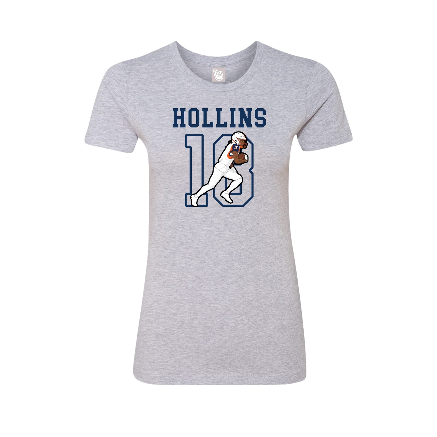 Fitted Women's Tee — Shirsey in Grey