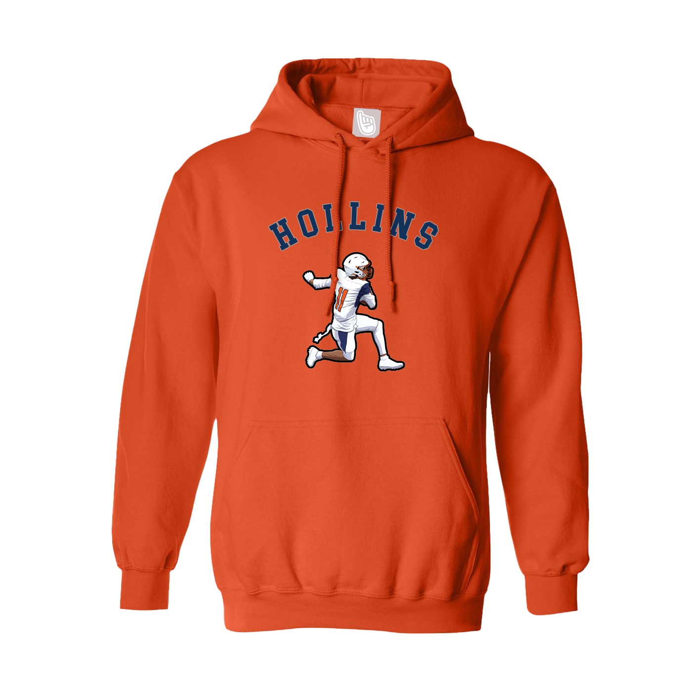 Youth Hoodie — Shirsey Arch in Orange