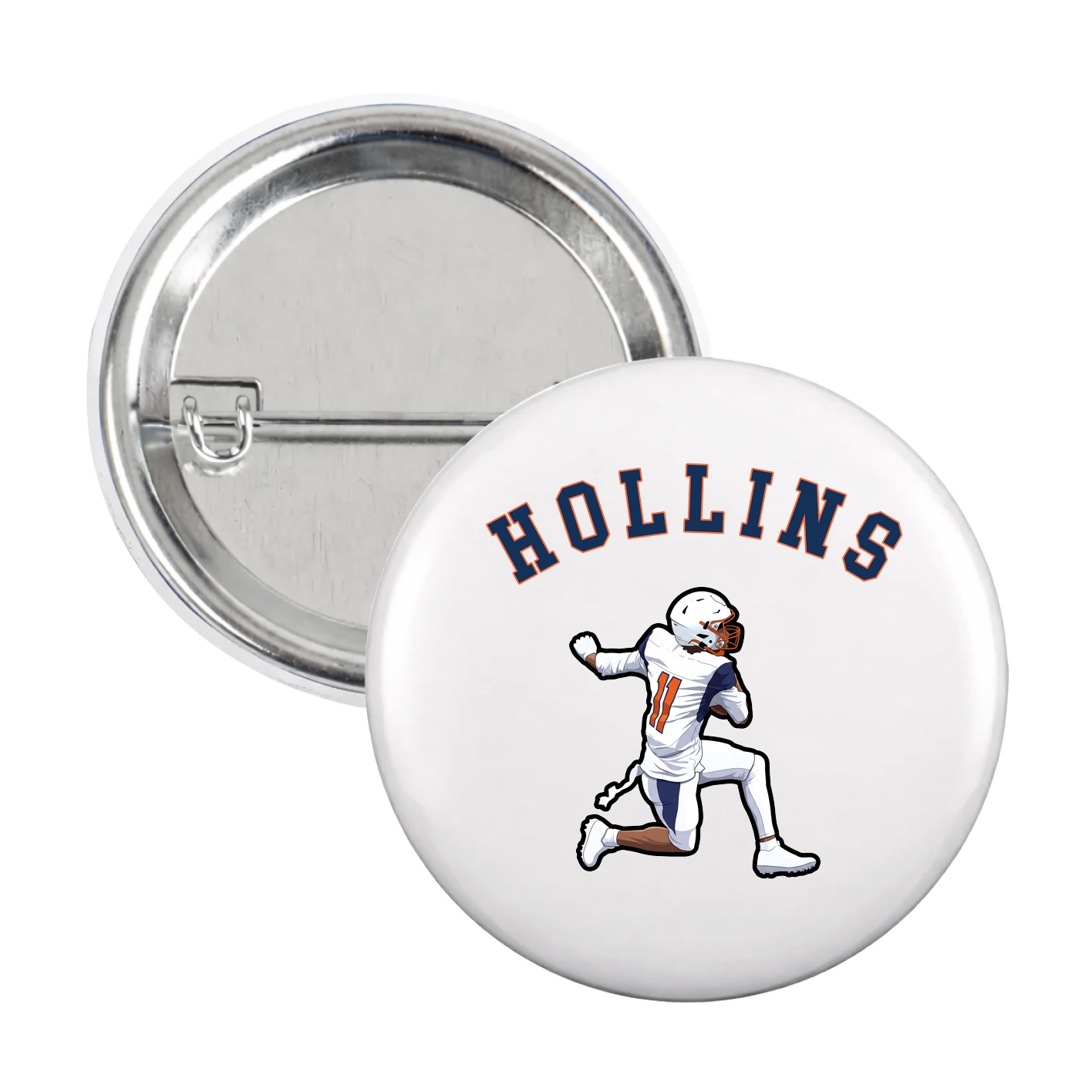 Game Day Button — Shirsey Arch in White