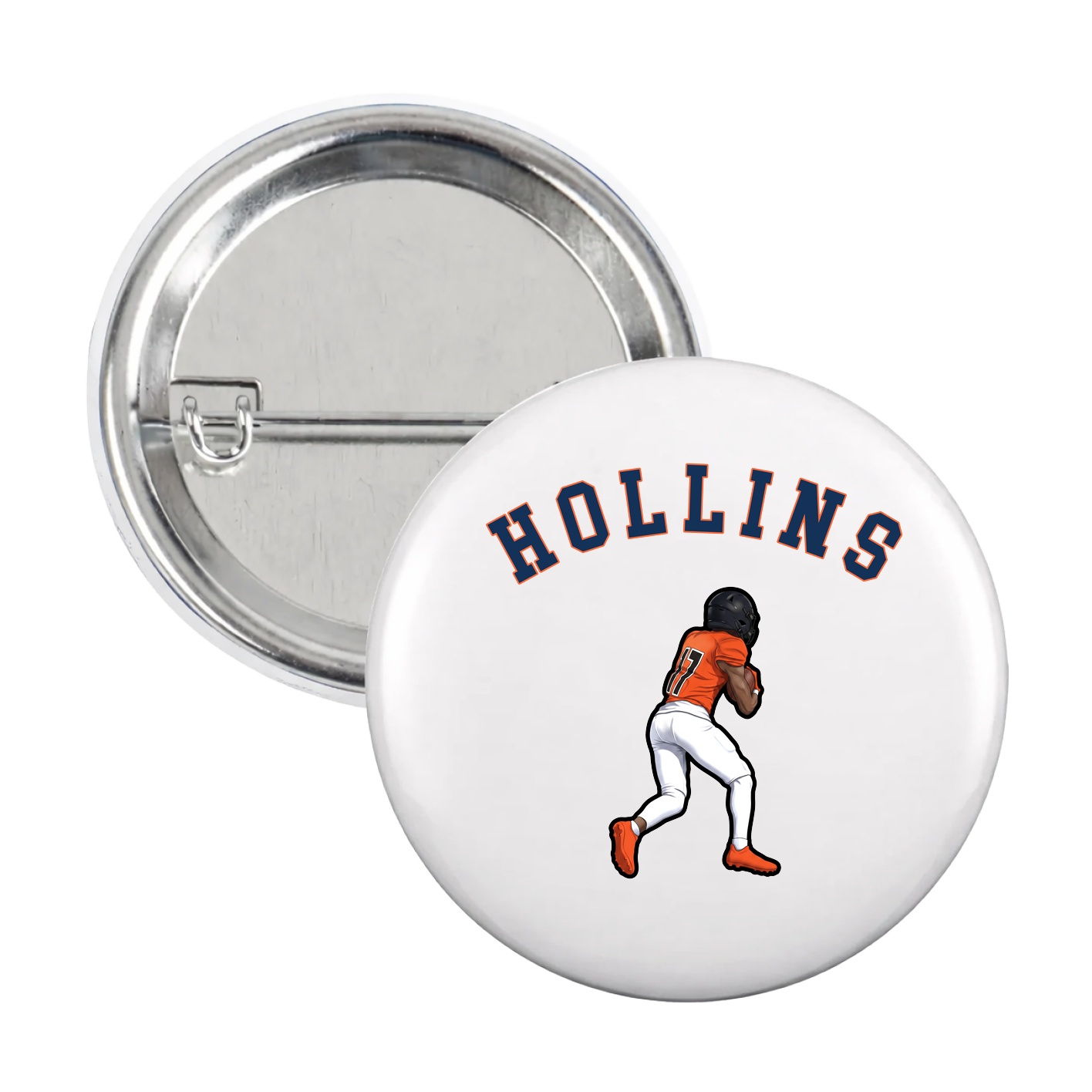 Game Day Button — Shirsey Arch in White