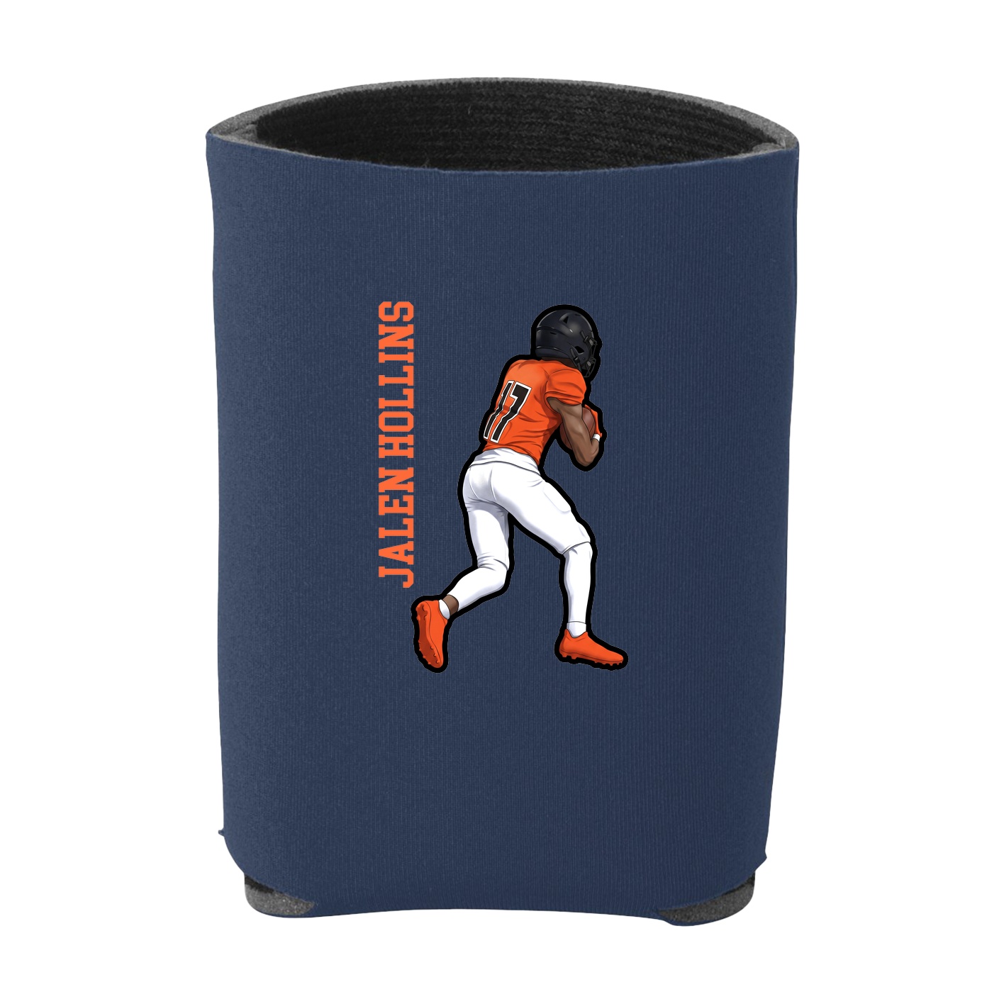 Can Holder — Name Vertical in Navy