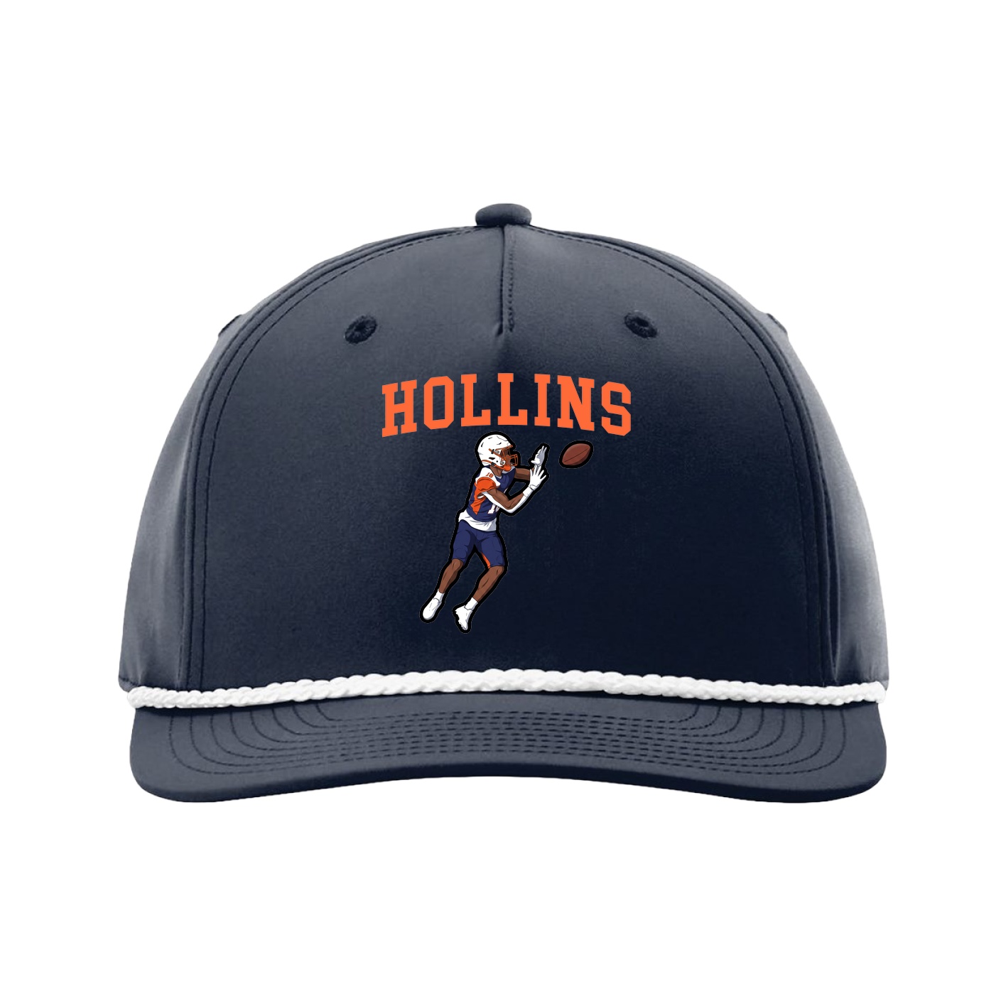 Five-Panel Classic Rope Cap — Shirsey in Navy