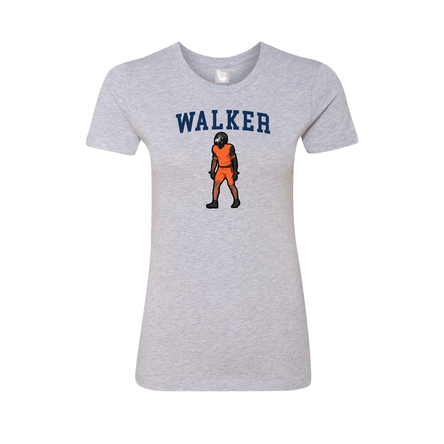 Fitted Women's Tee — Shirsey in Grey