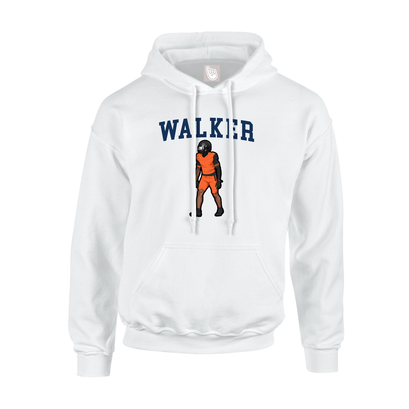 Hoodie — Shirsey in White
