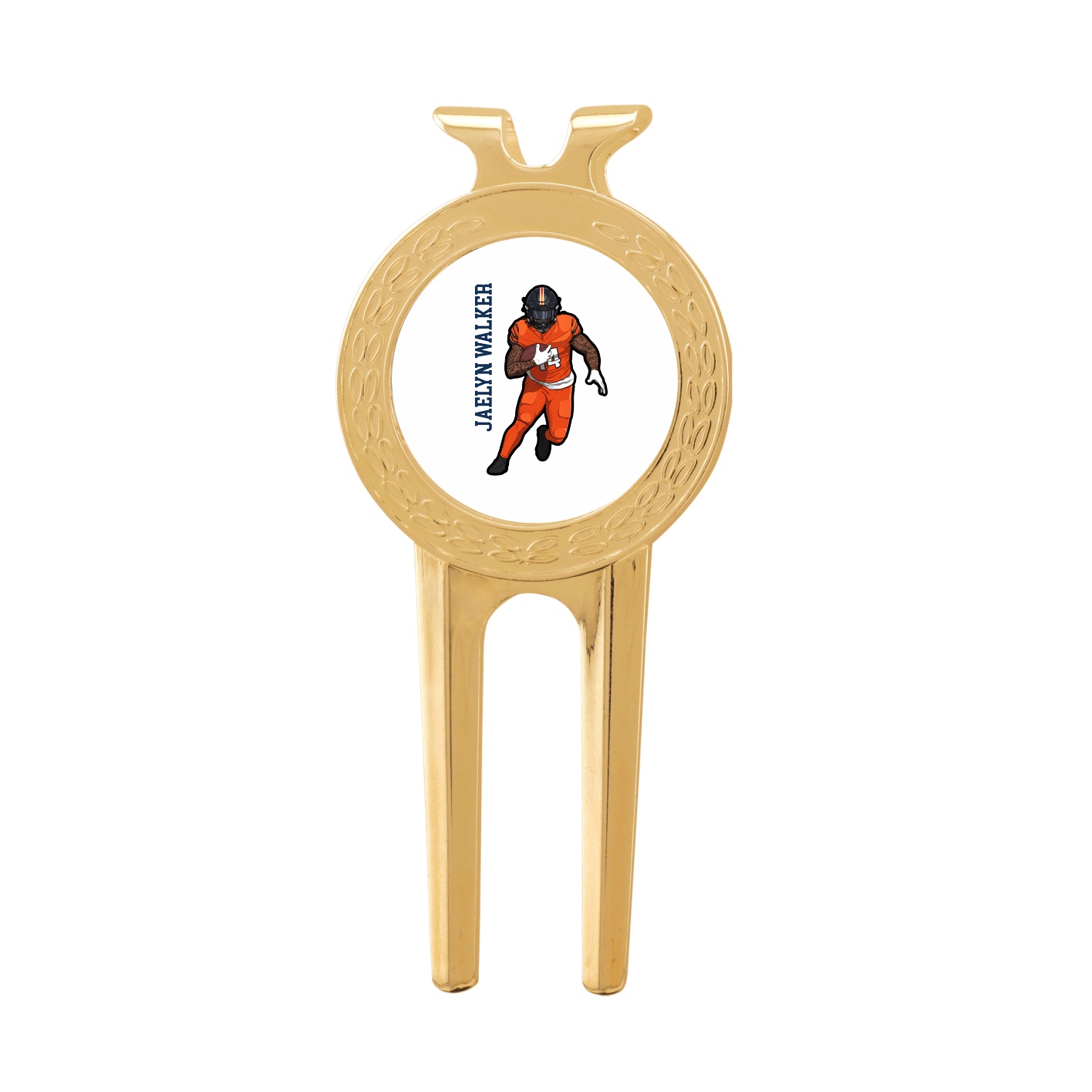 Divot Tool with Ball Marker — Name Vertical in Classic