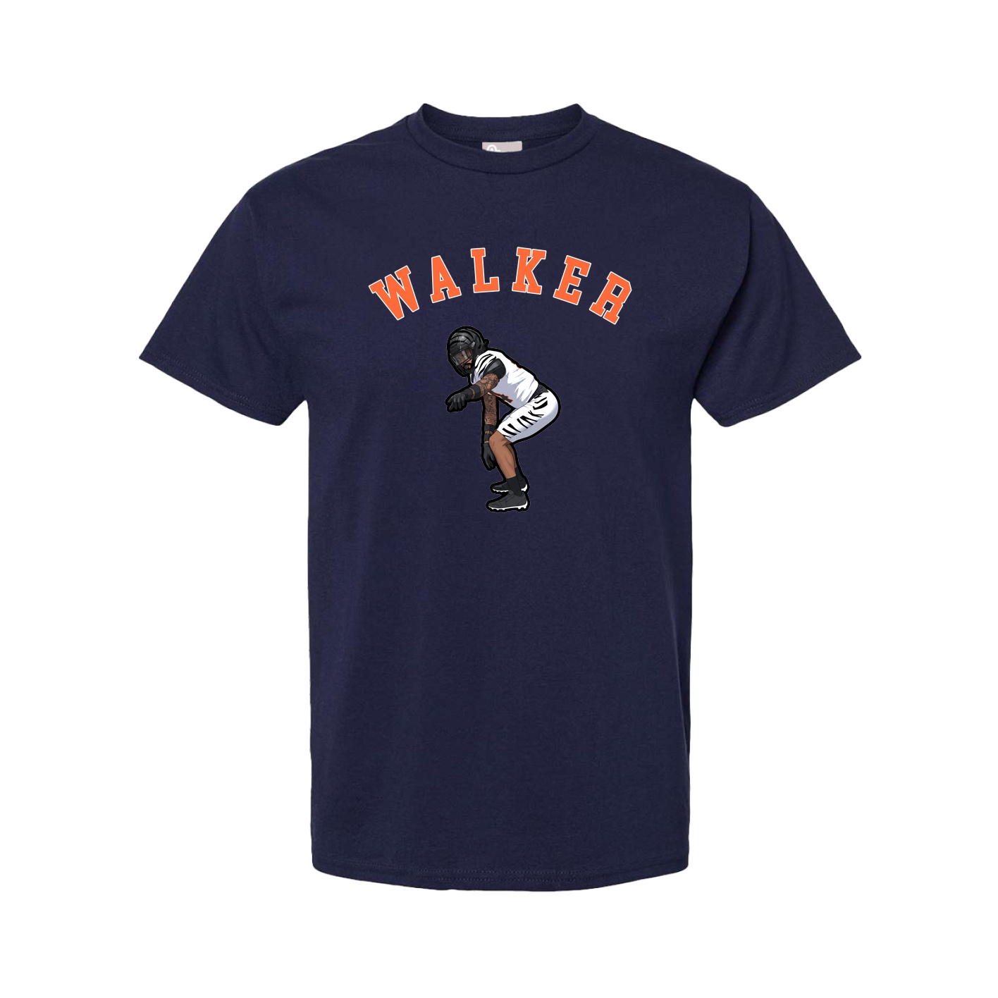 Youth Tee — Shirsey Arch in Navy