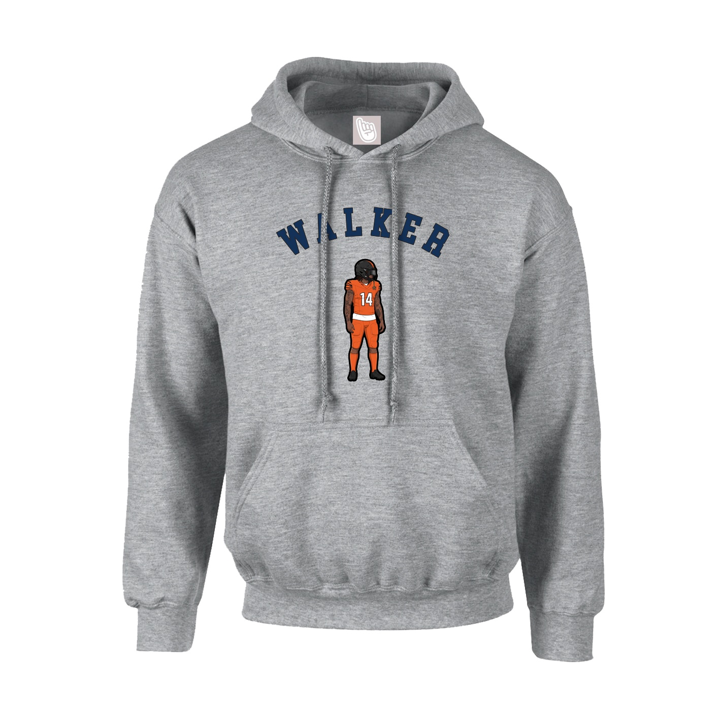 Hoodie — Shirsey Arch in Grey