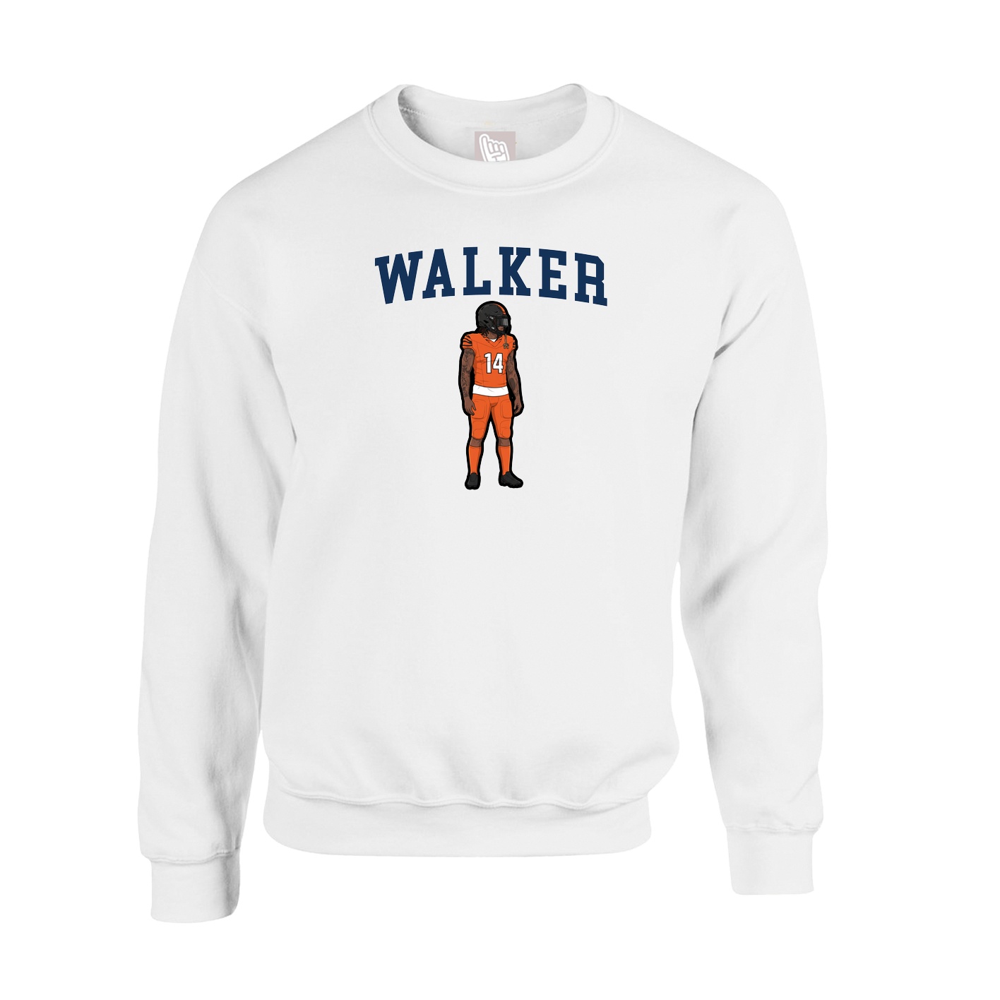 Fleece Crew — Shirsey in White