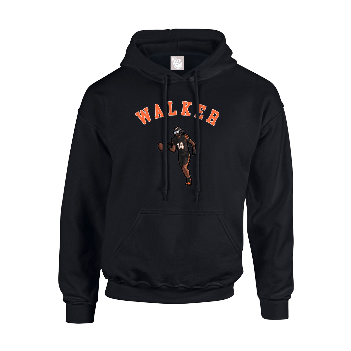 Hoodie — Shirsey Arch in Black