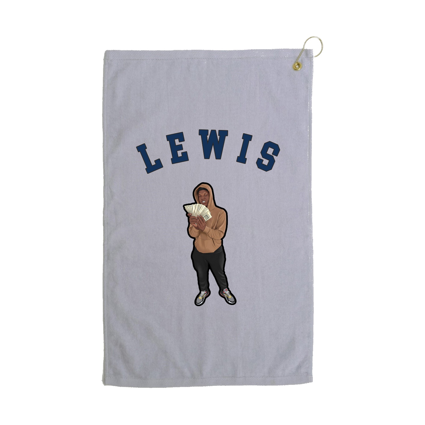 Golf Towel — Shirsey Arch in Grey