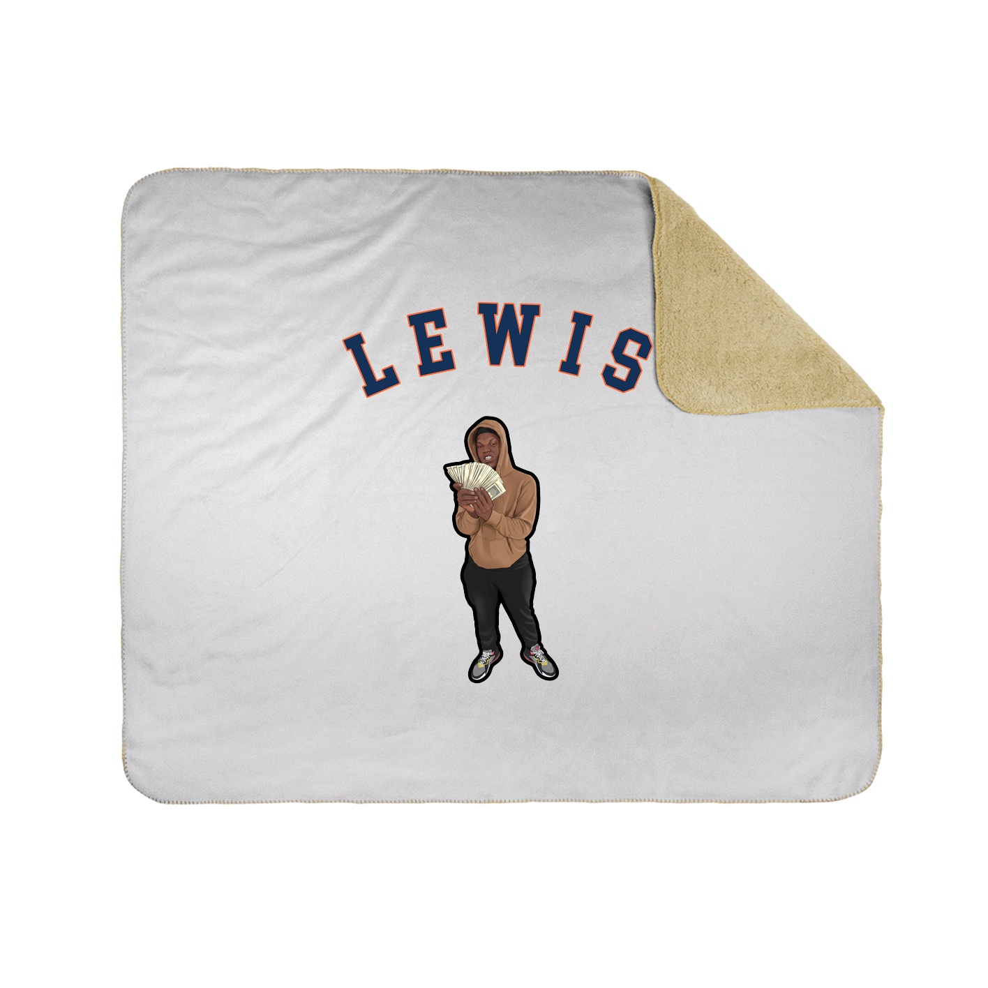 Throw Blanket — Shirsey Arch in White