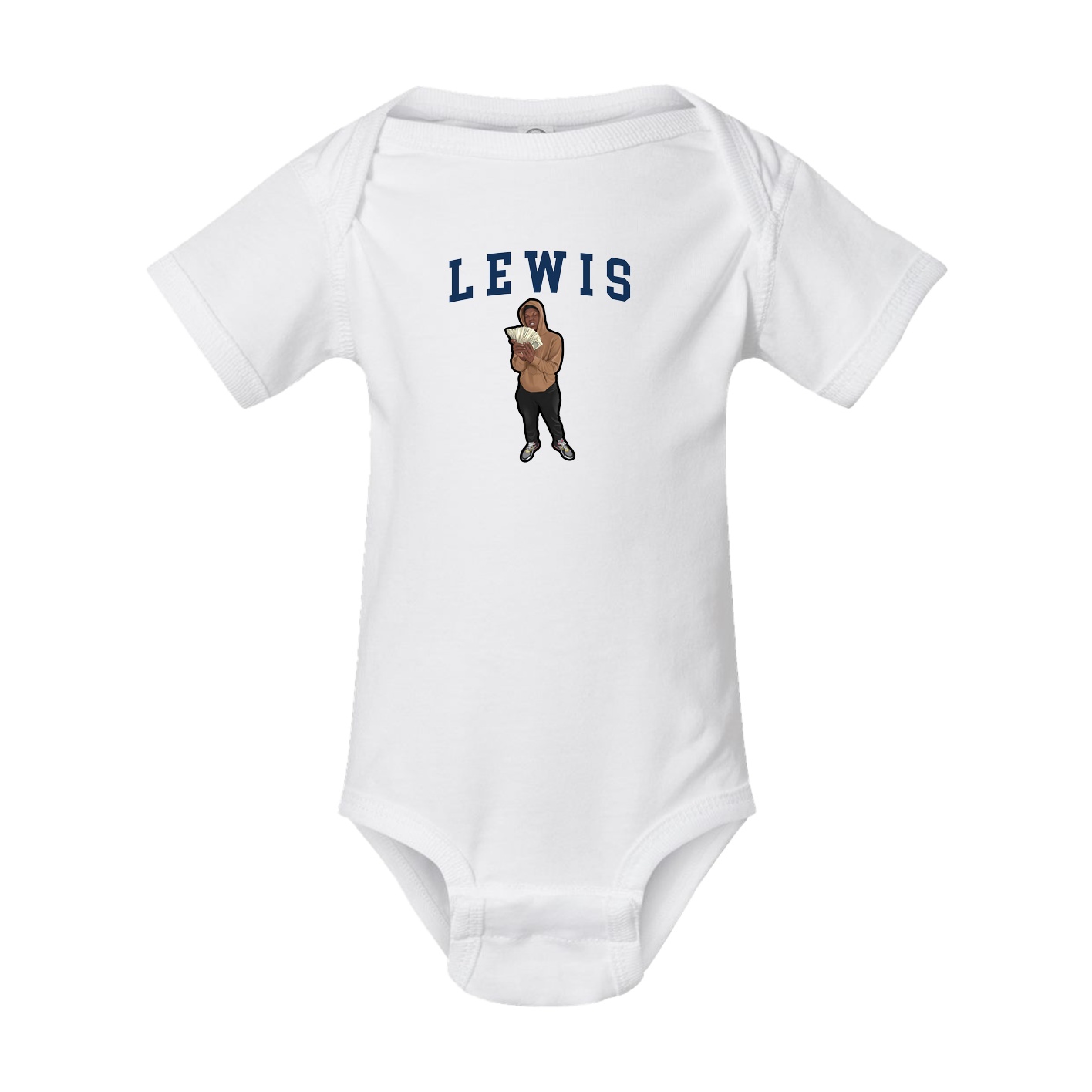 Baby Onesie — Shirsey in White