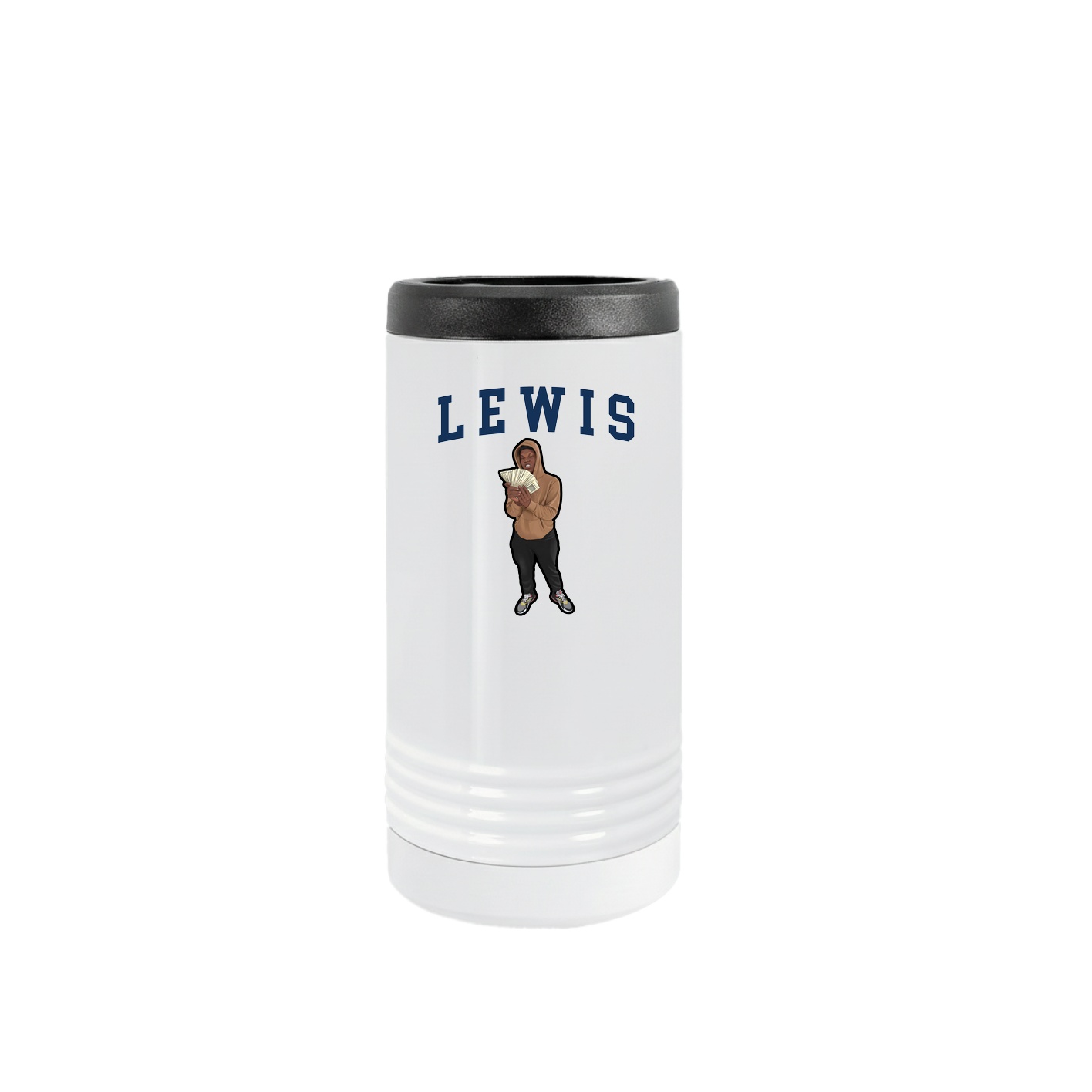 Slim Beverage Holder — Shirsey in White