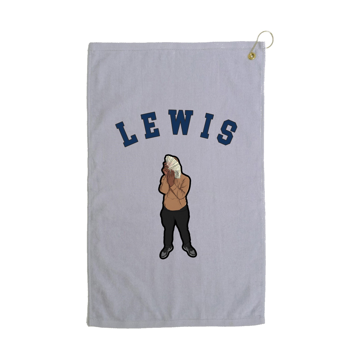 Golf Towel — Shirsey Arch in Grey