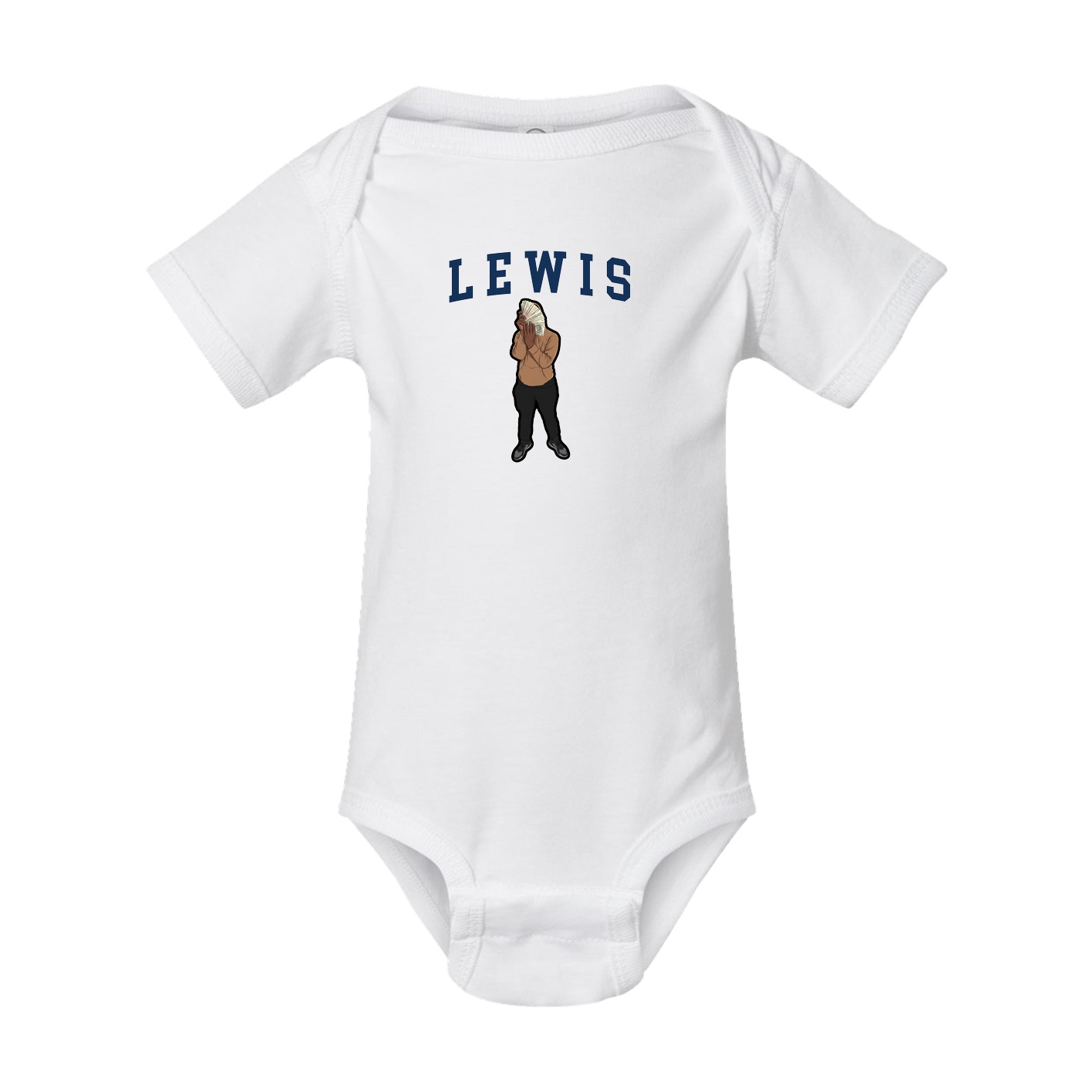Baby Onesie — Shirsey in White
