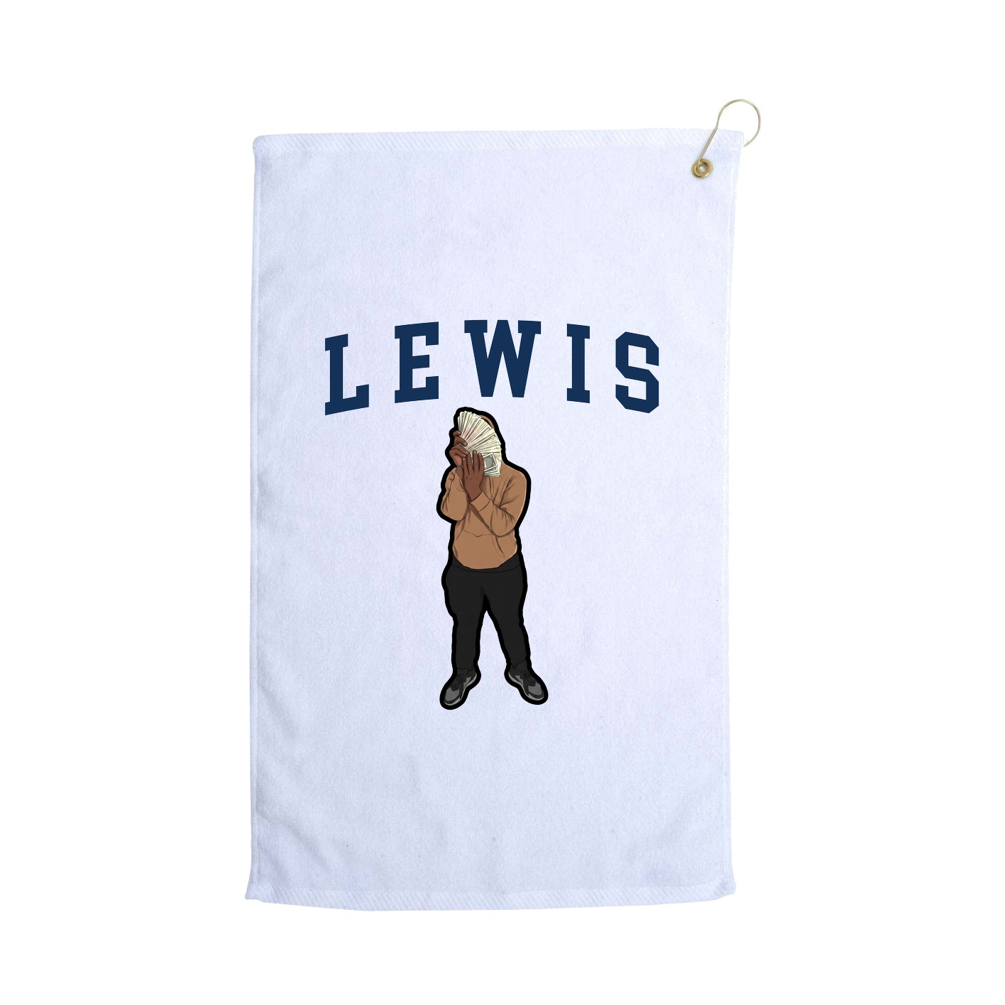 Golf Towel — Shirsey in White