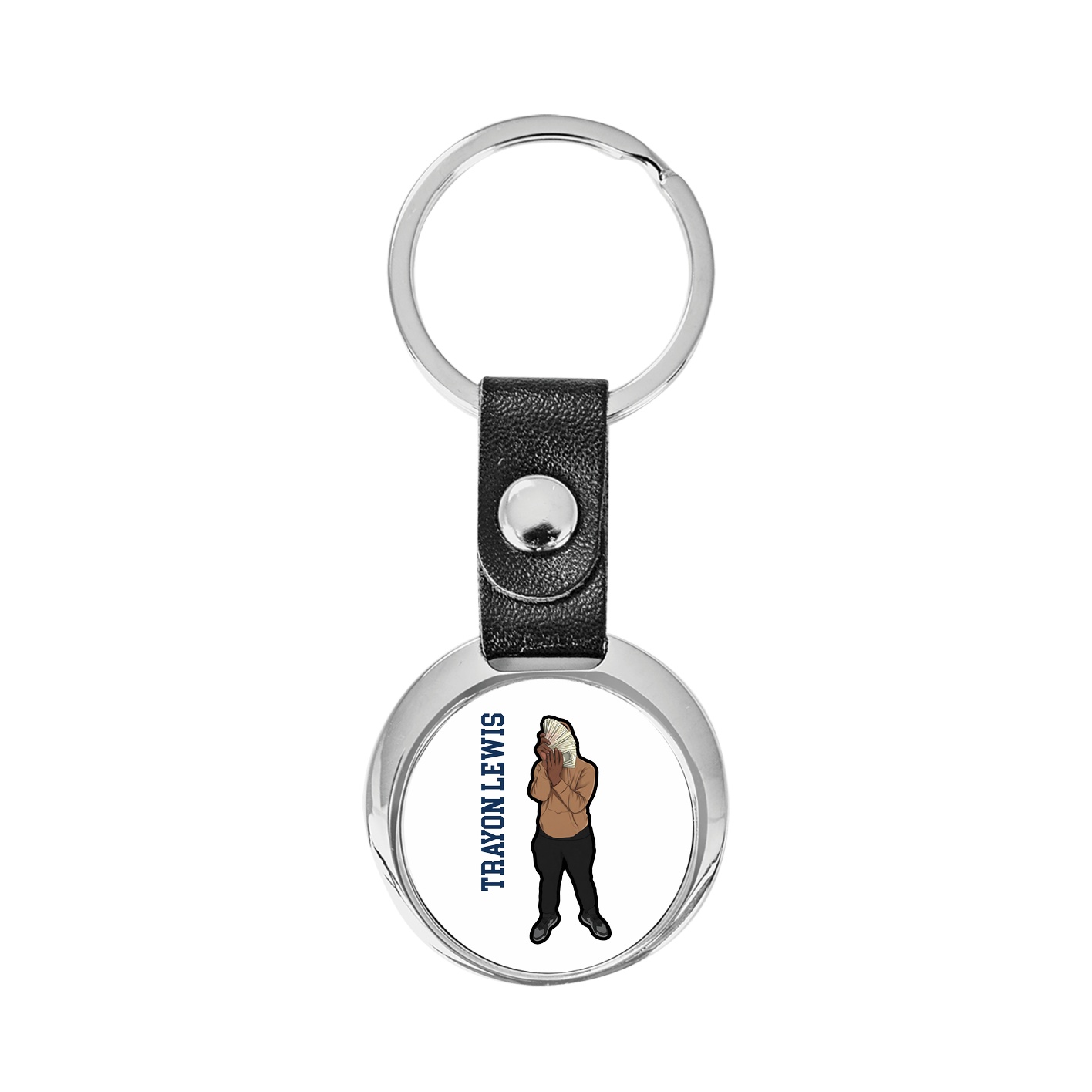 Key Chain — Name Vertical in Classic