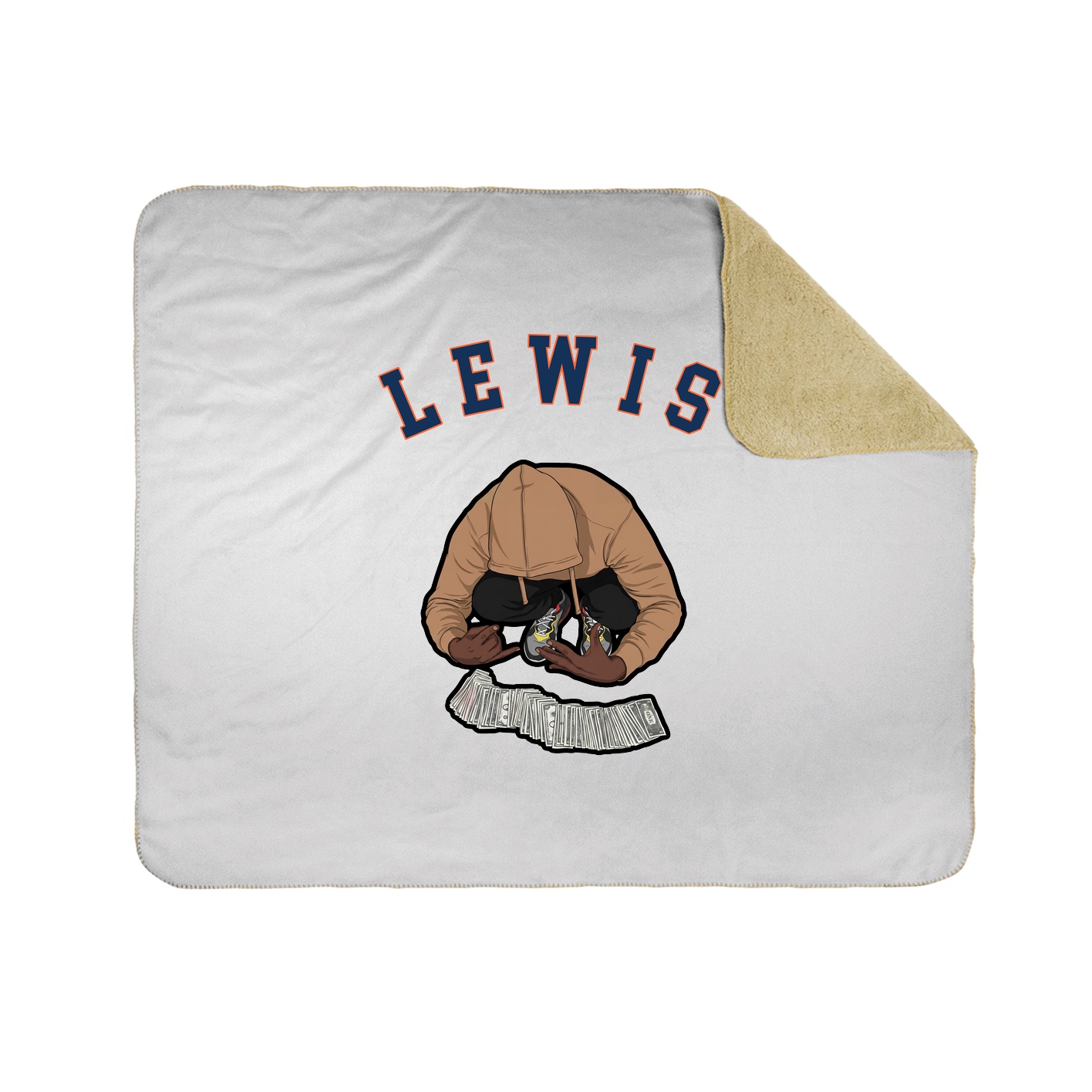 Throw Blanket — Shirsey Arch in White