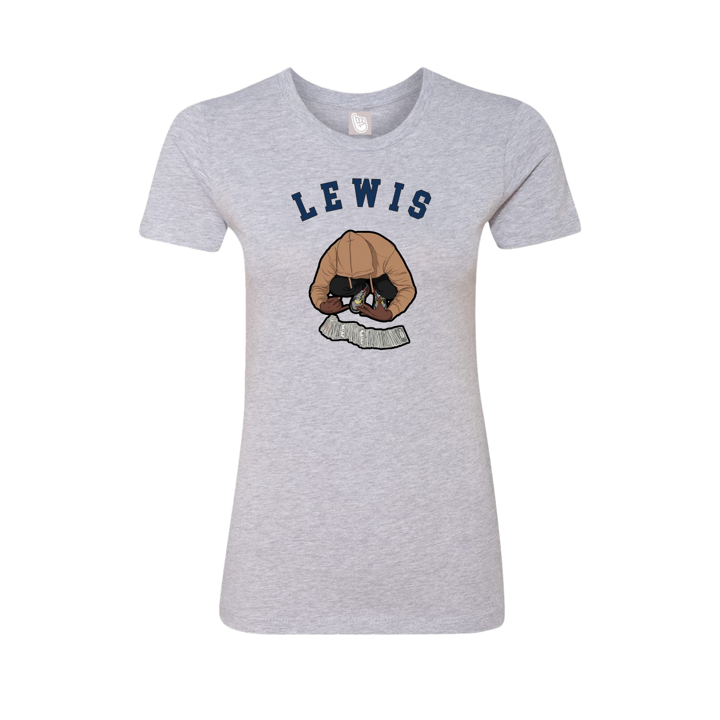 Womens Tee — Shirsey Arch in Grey