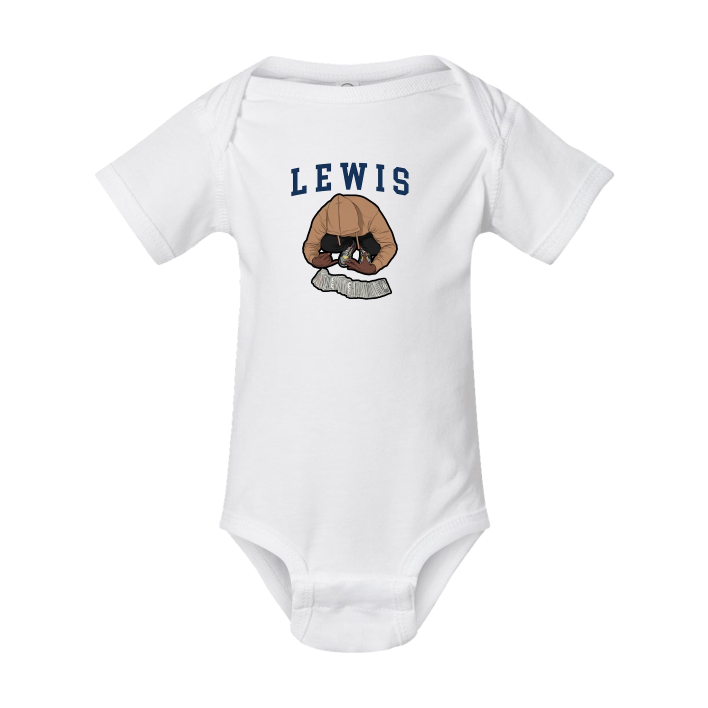 Baby Onesie — Shirsey in White