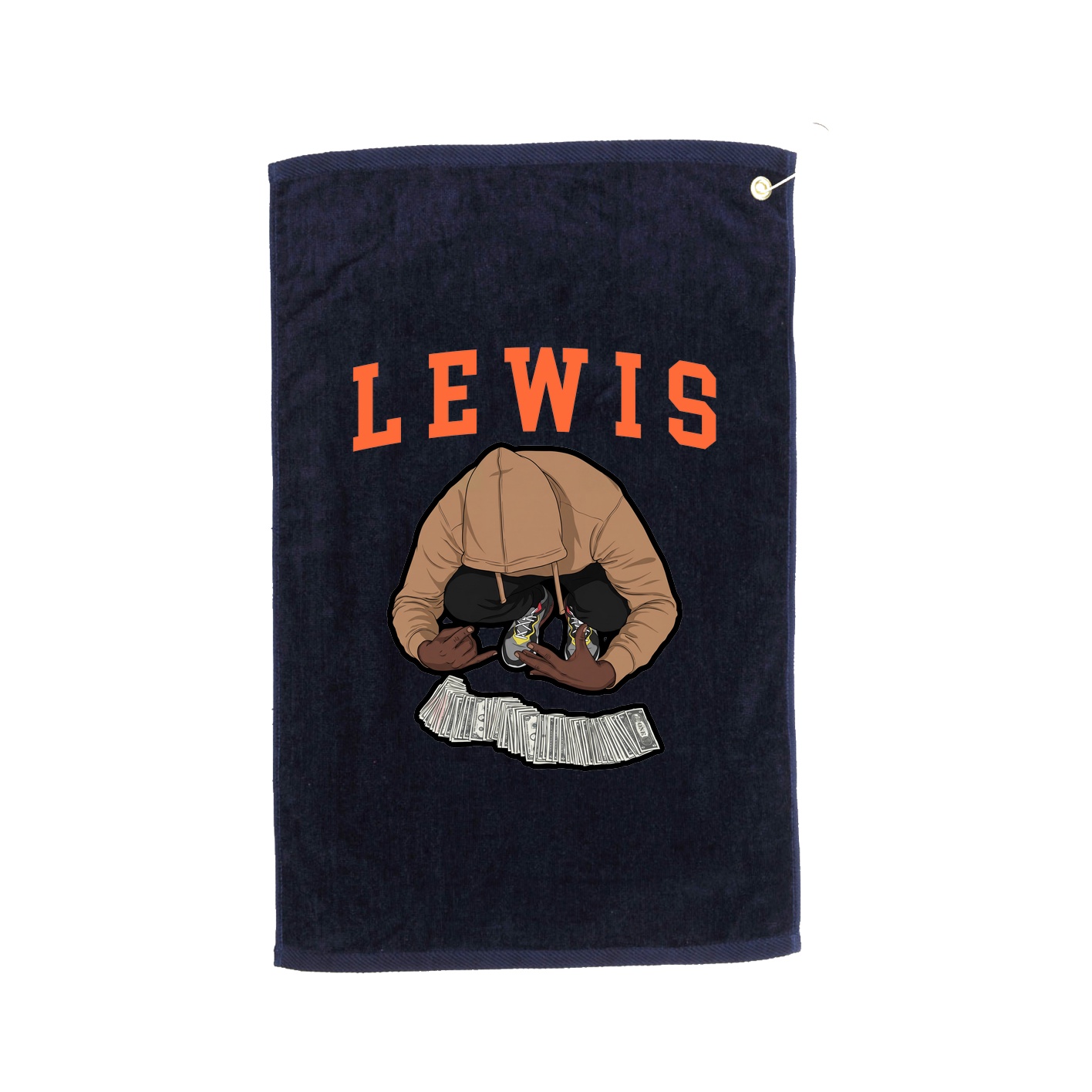 Golf Towel — Shirsey in Navy