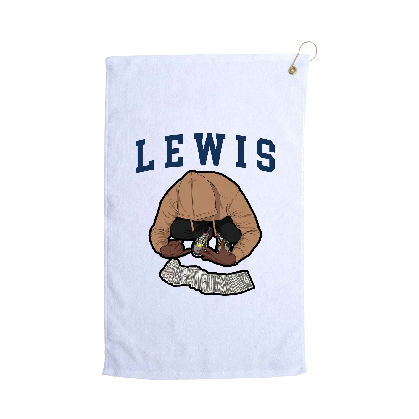 Golf Towel — Shirsey in White