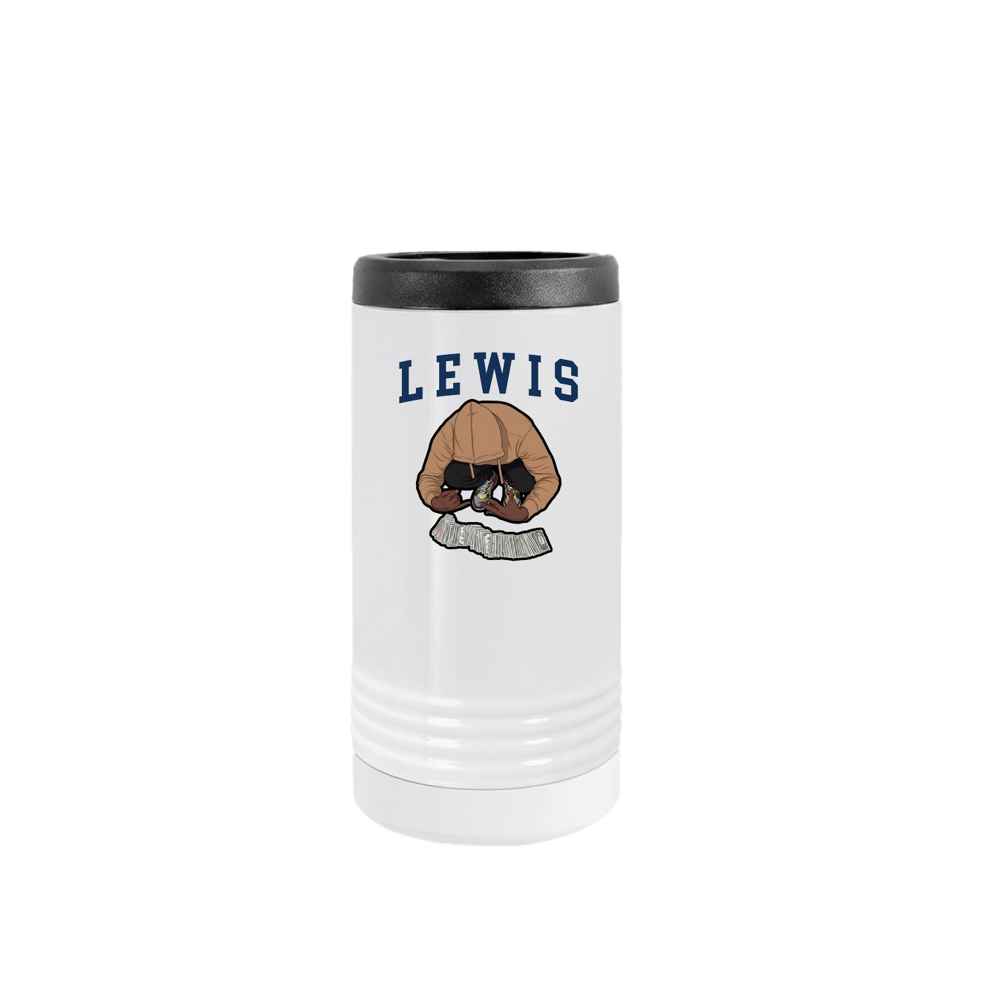 Slim Beverage Holder — Shirsey in White